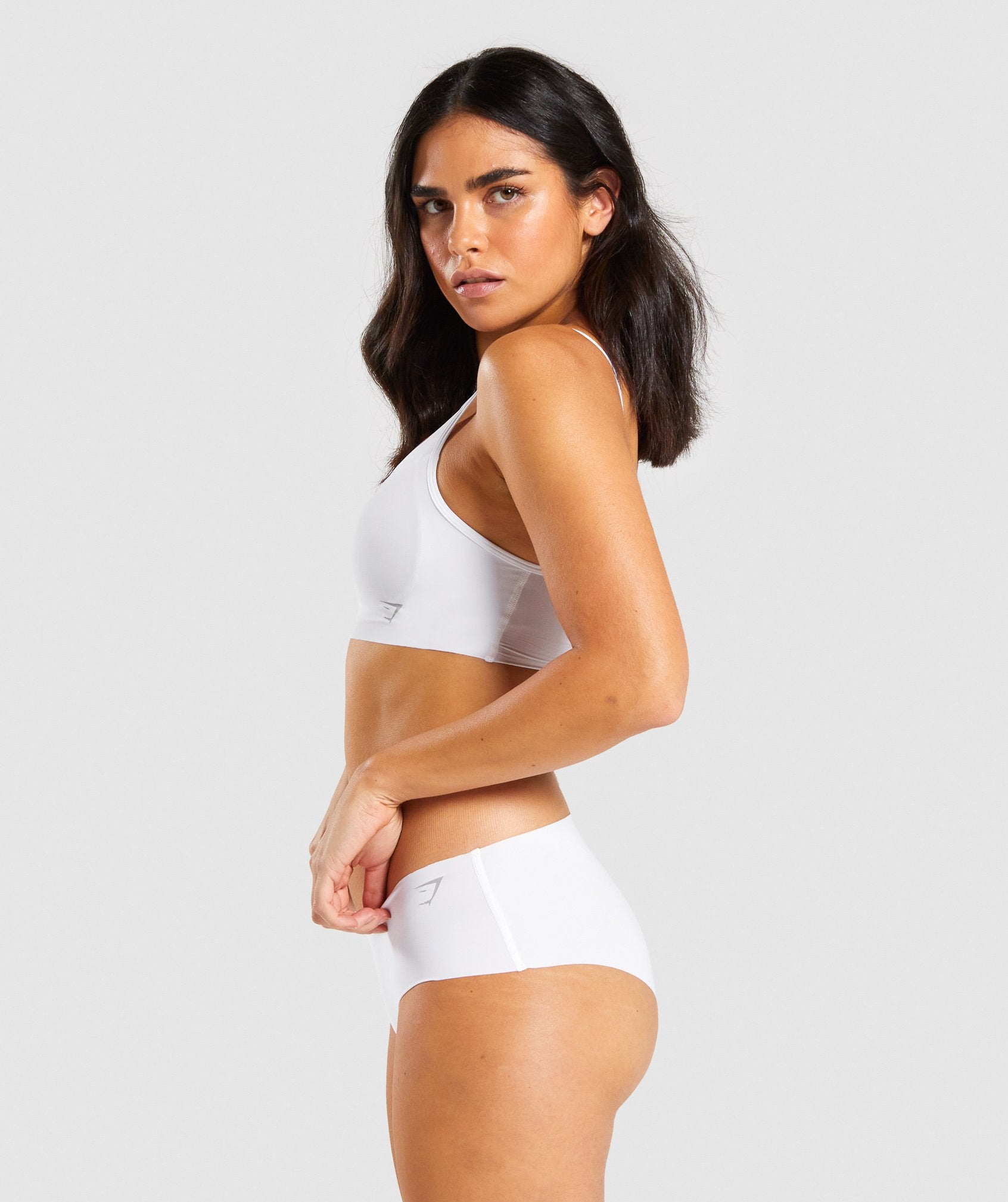 No VPL Bralette in White - view 2