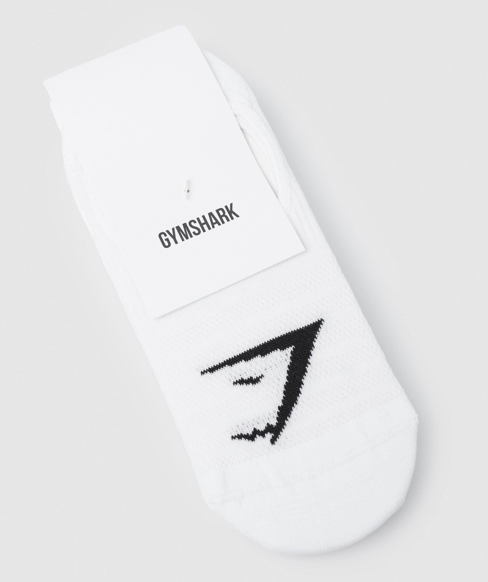 No Show Socks 3pk in White - view 6