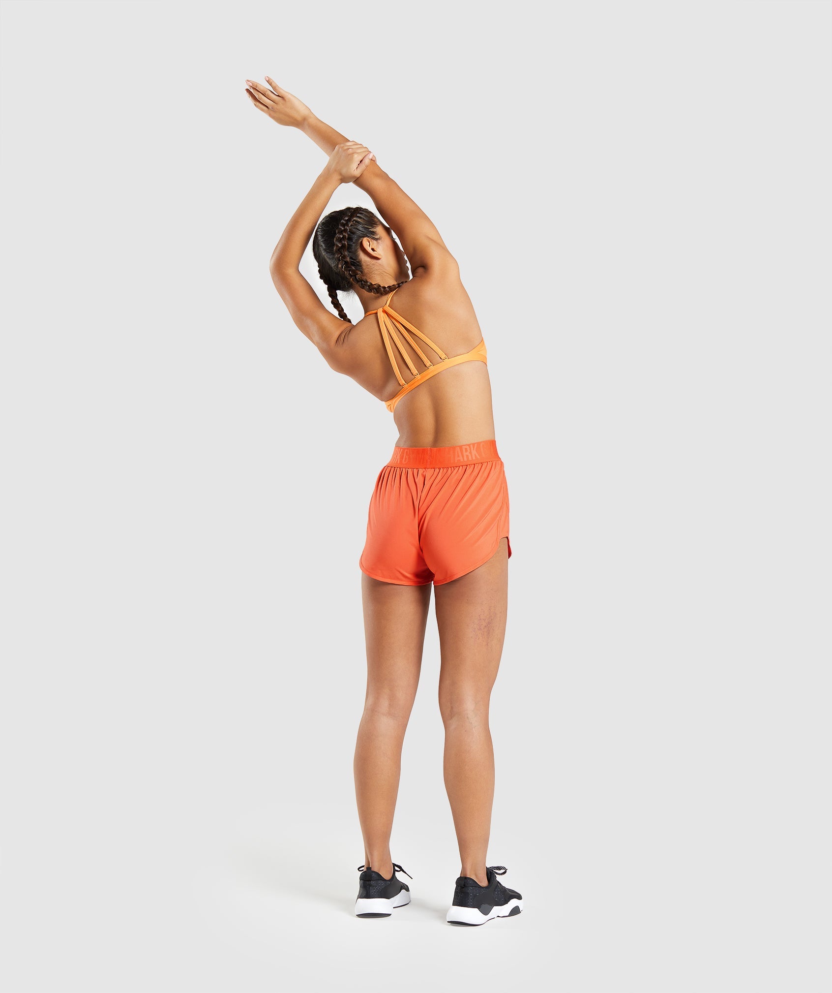 Gymshark Color Block Orange Sports Bra Size XS (Estimated) - 64% off