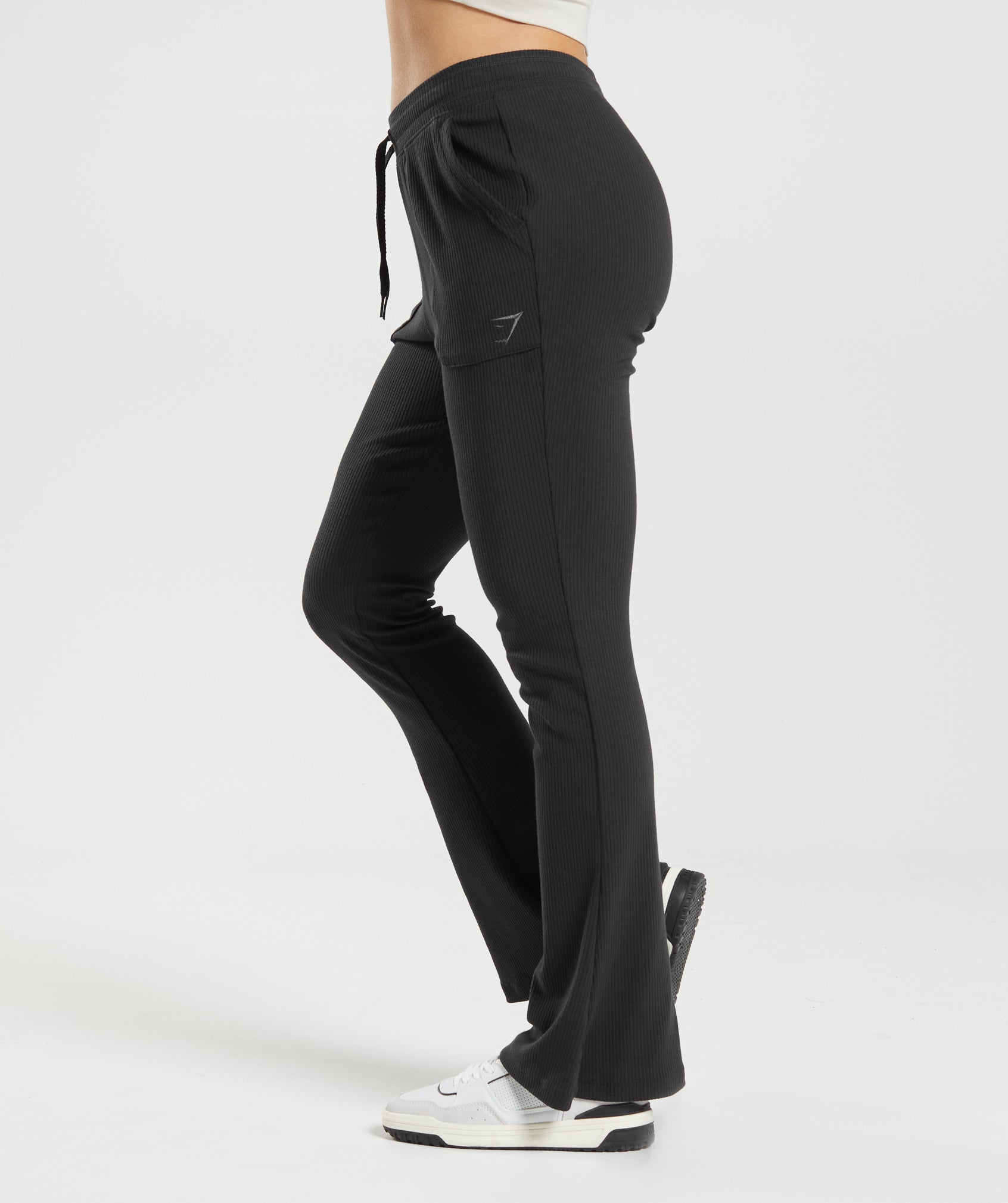 Pause Flared Pants in Black - view 3