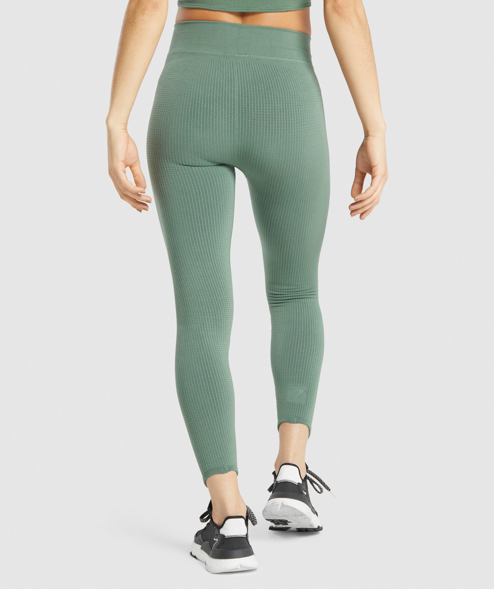 Gymshark Pause Seamless Leggings - Griffin Green