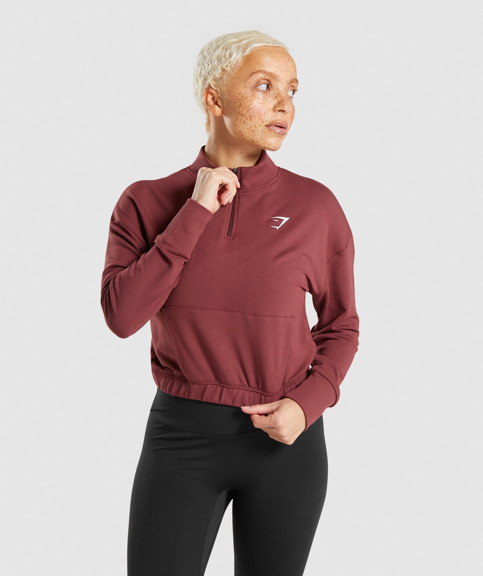 Pippa Training Pullover in Brown - view 1