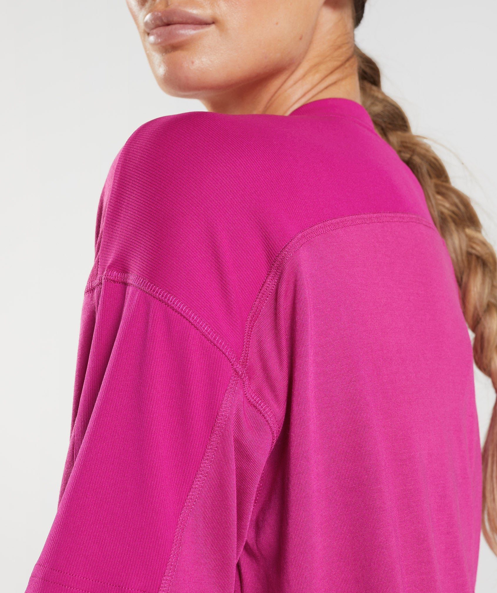 GS Power Midi Top in Magenta Pink - view 6