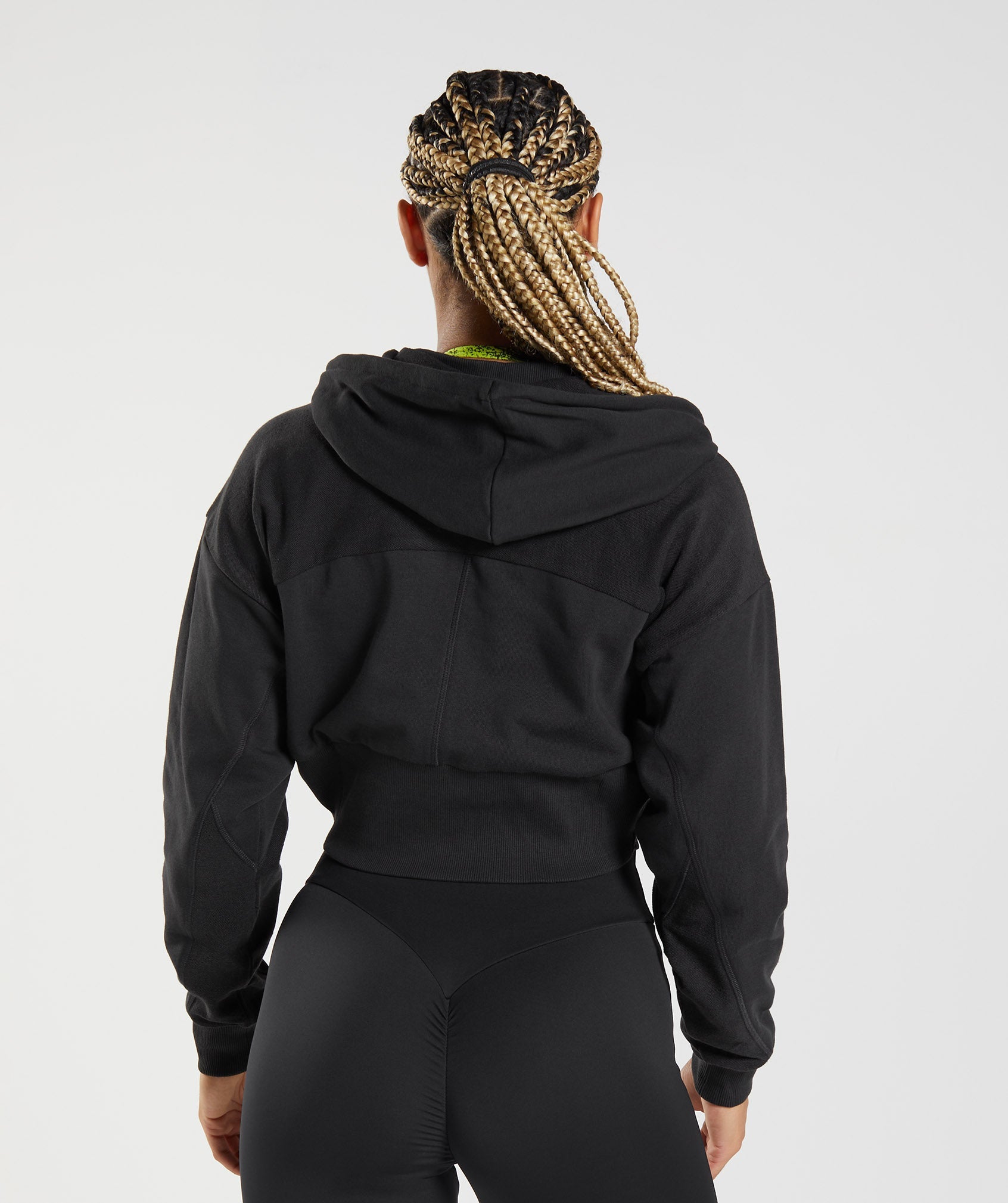 Fit Black Zip Hoodie, Gymshark