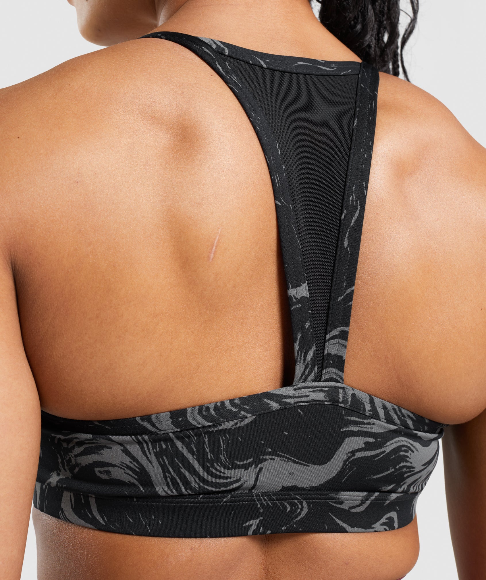 GS Power Sports Bra in Black Print - view 5