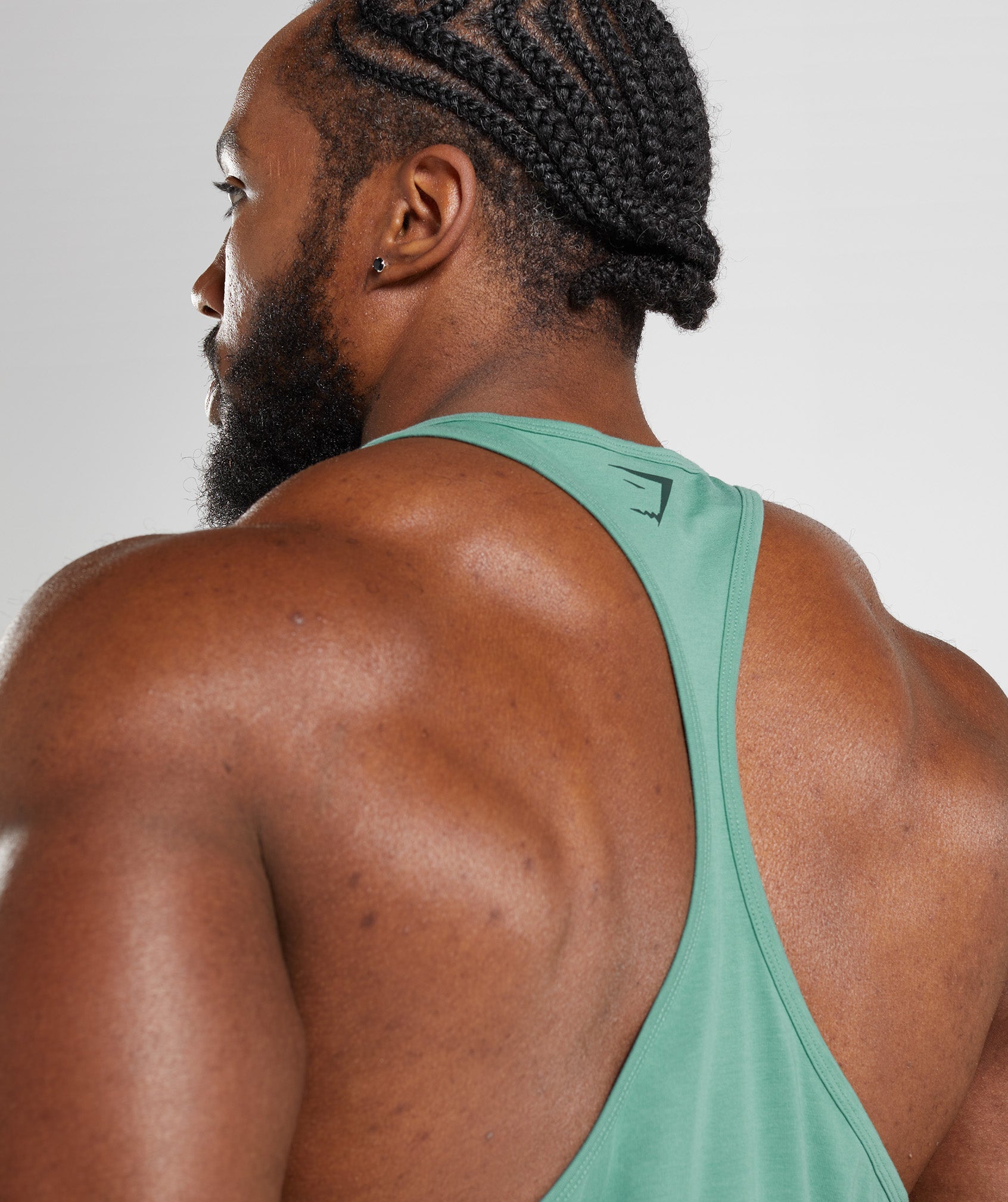 Gymshark Power Stringer - Alpine Green