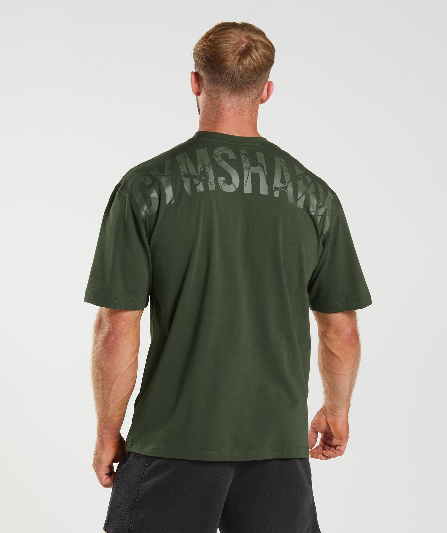 Gymshark Essential Oversized T-Shirt - Core Olive