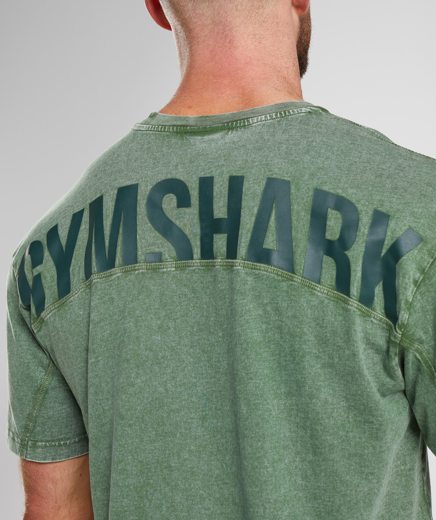 Power Washed T-Shirt in Iguana Green - view 5