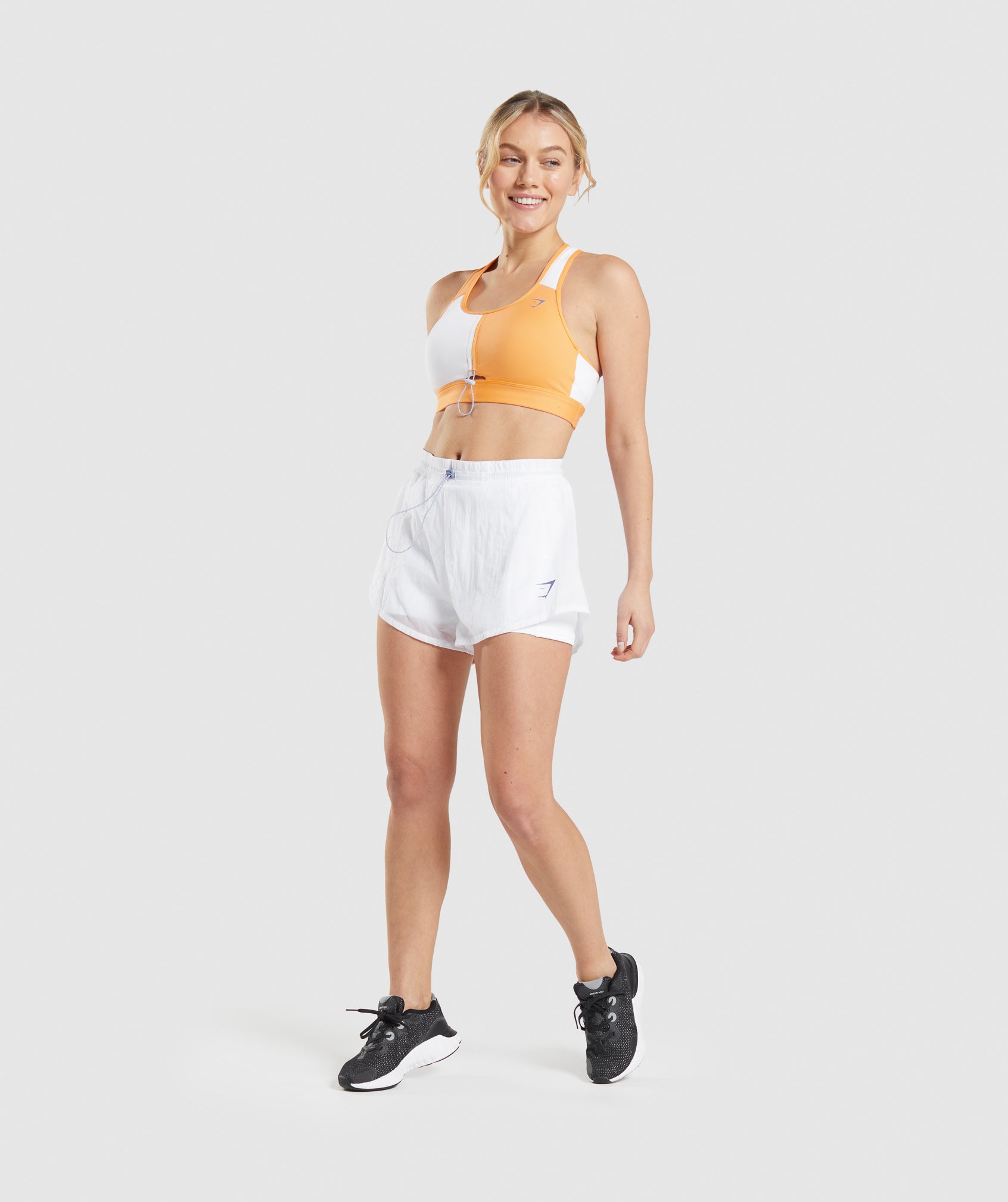 Gymshark Pulse Sports fitness bra white 