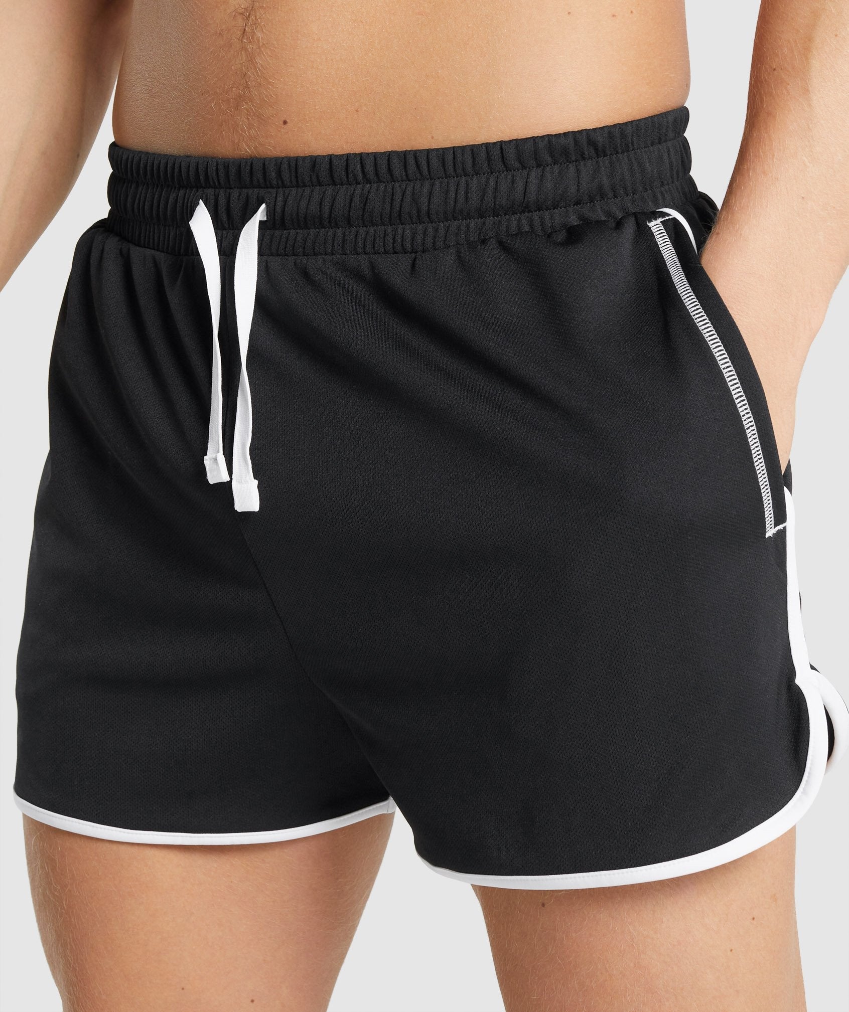 Recess 3" Quad Shorts in Black - view 7