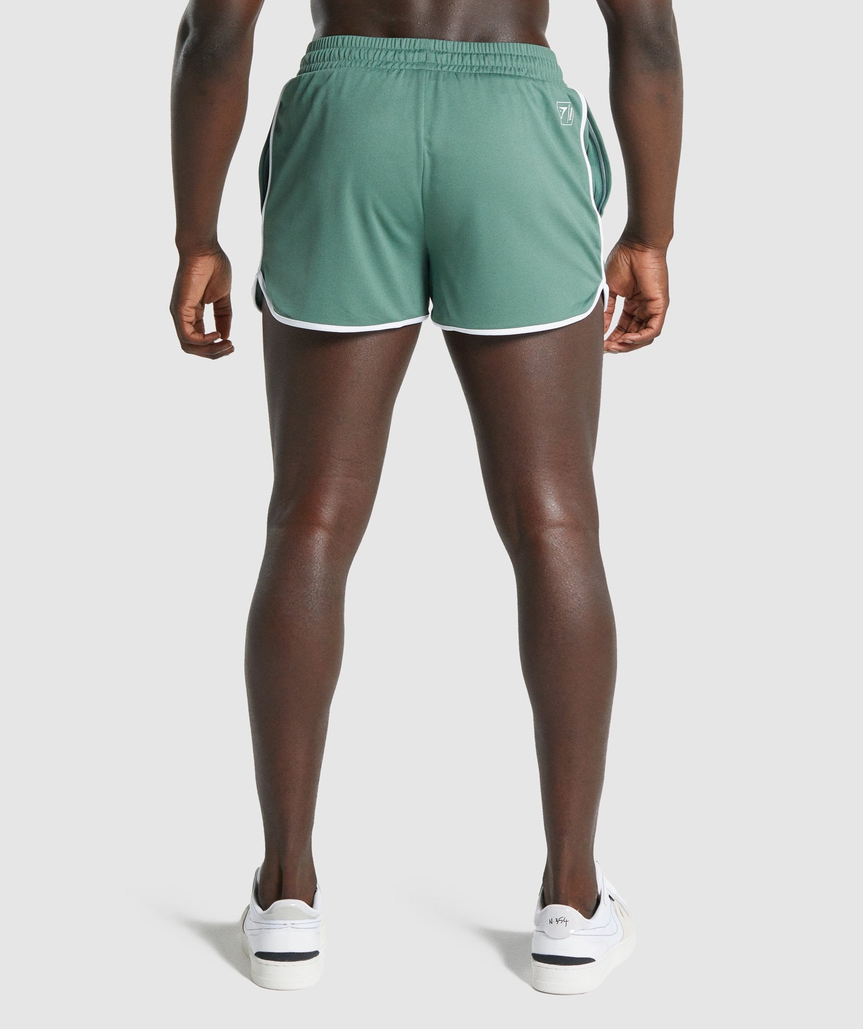 Recess 3" Quad Shorts in Green - view 3