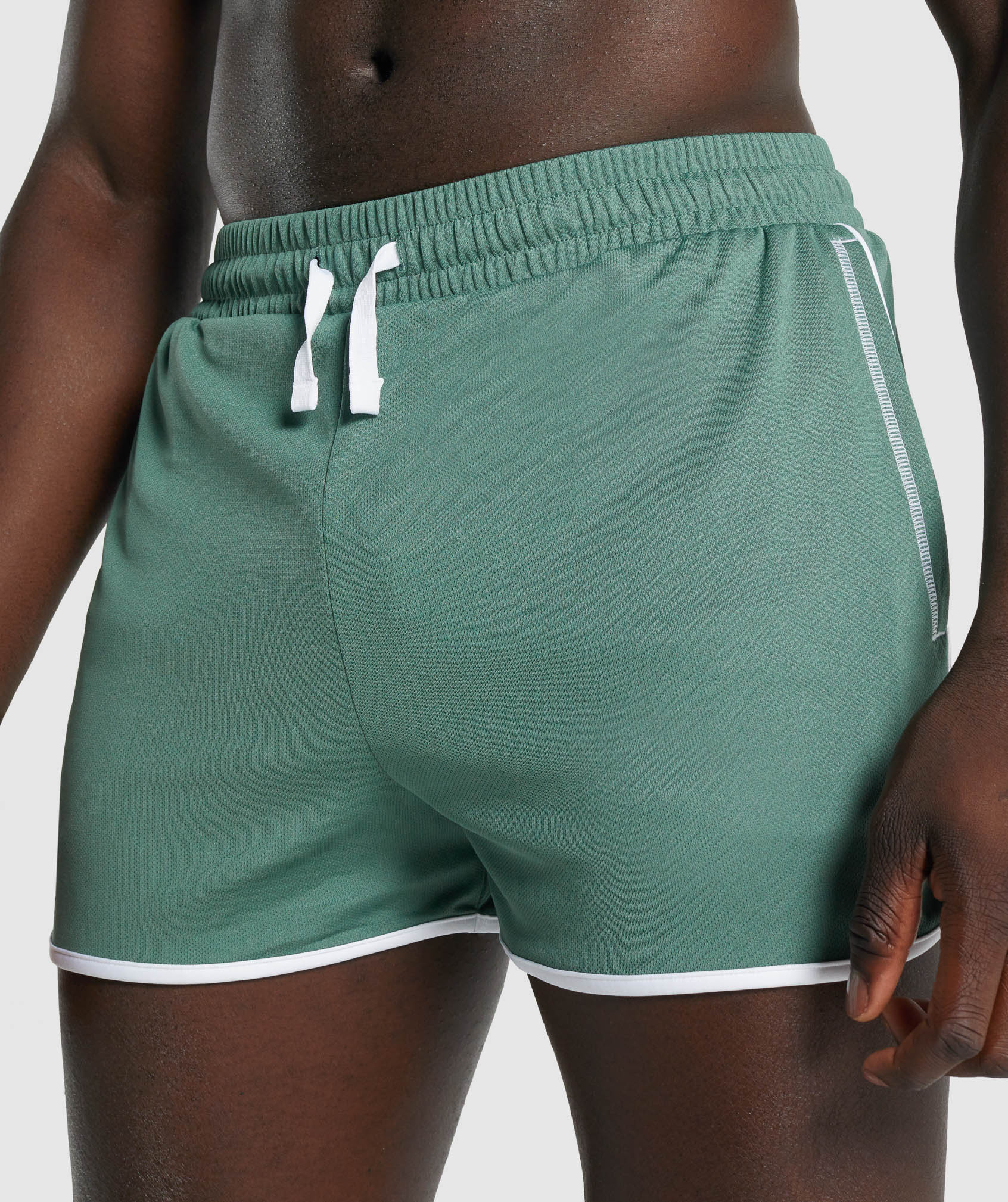 Recess 3" Quad Shorts in Green - view 7