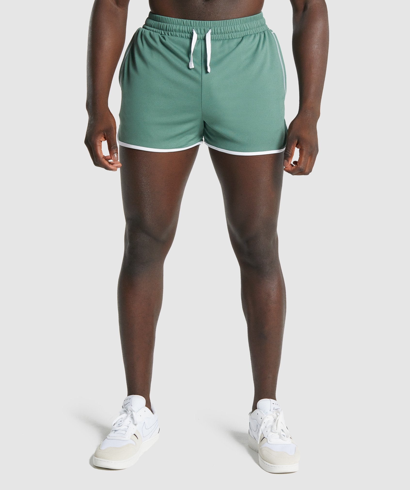 Recess 3" Quad Shorts in Green - view 1