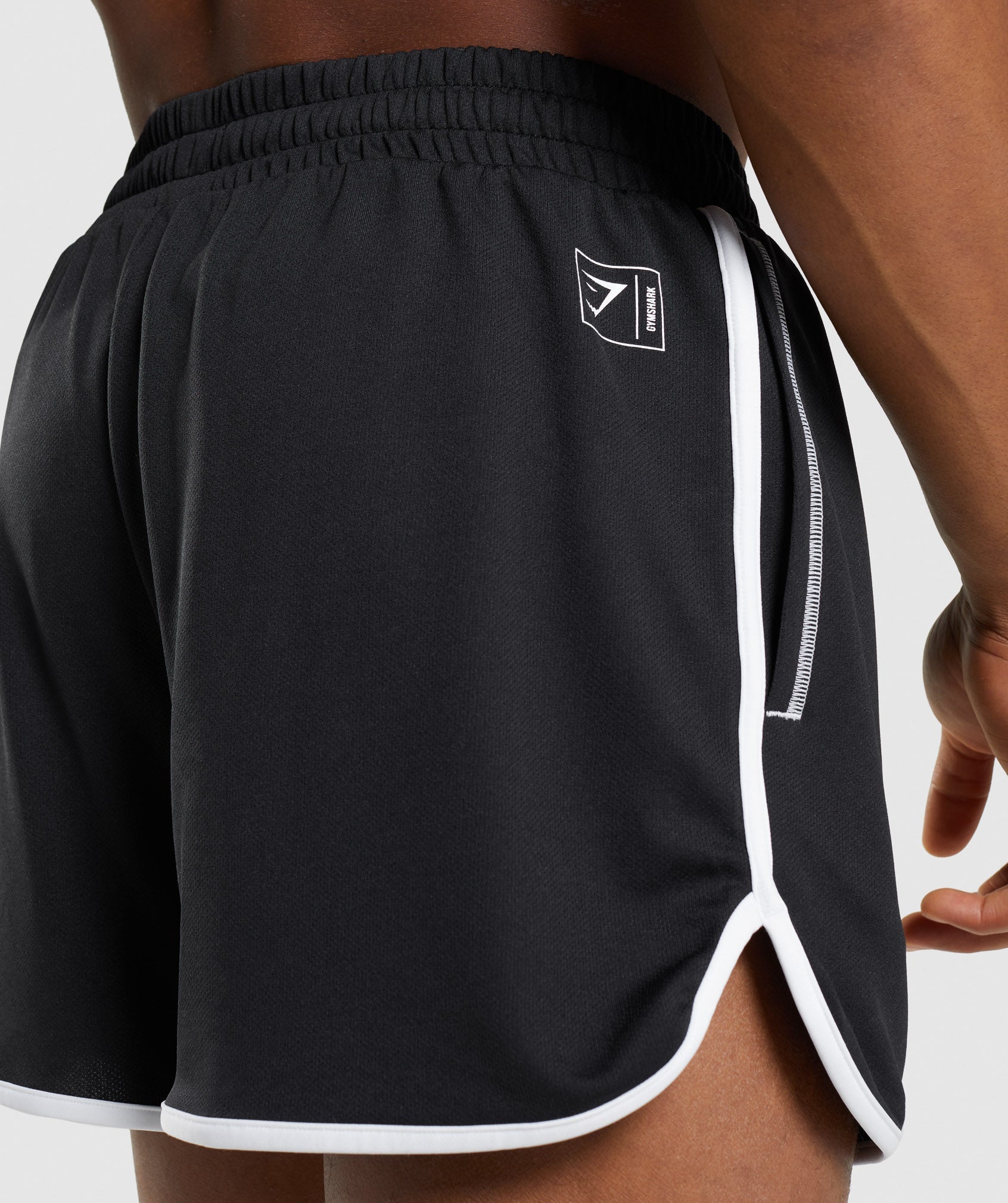 Gymshark Recess 3 Shorts - Black/White