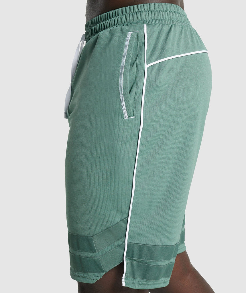 Gymshark Recess Basketball Shorts - Green | Gymshark