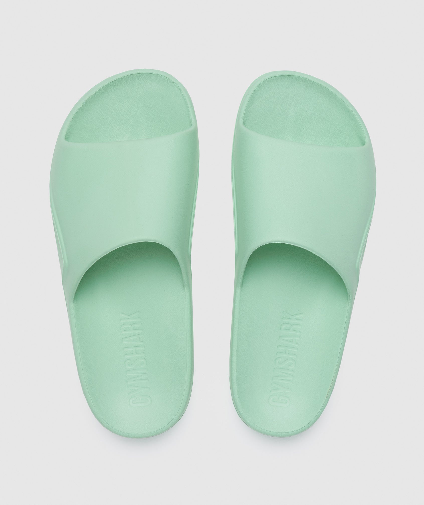 Rest Day Slides in Pastel Green - view 2
