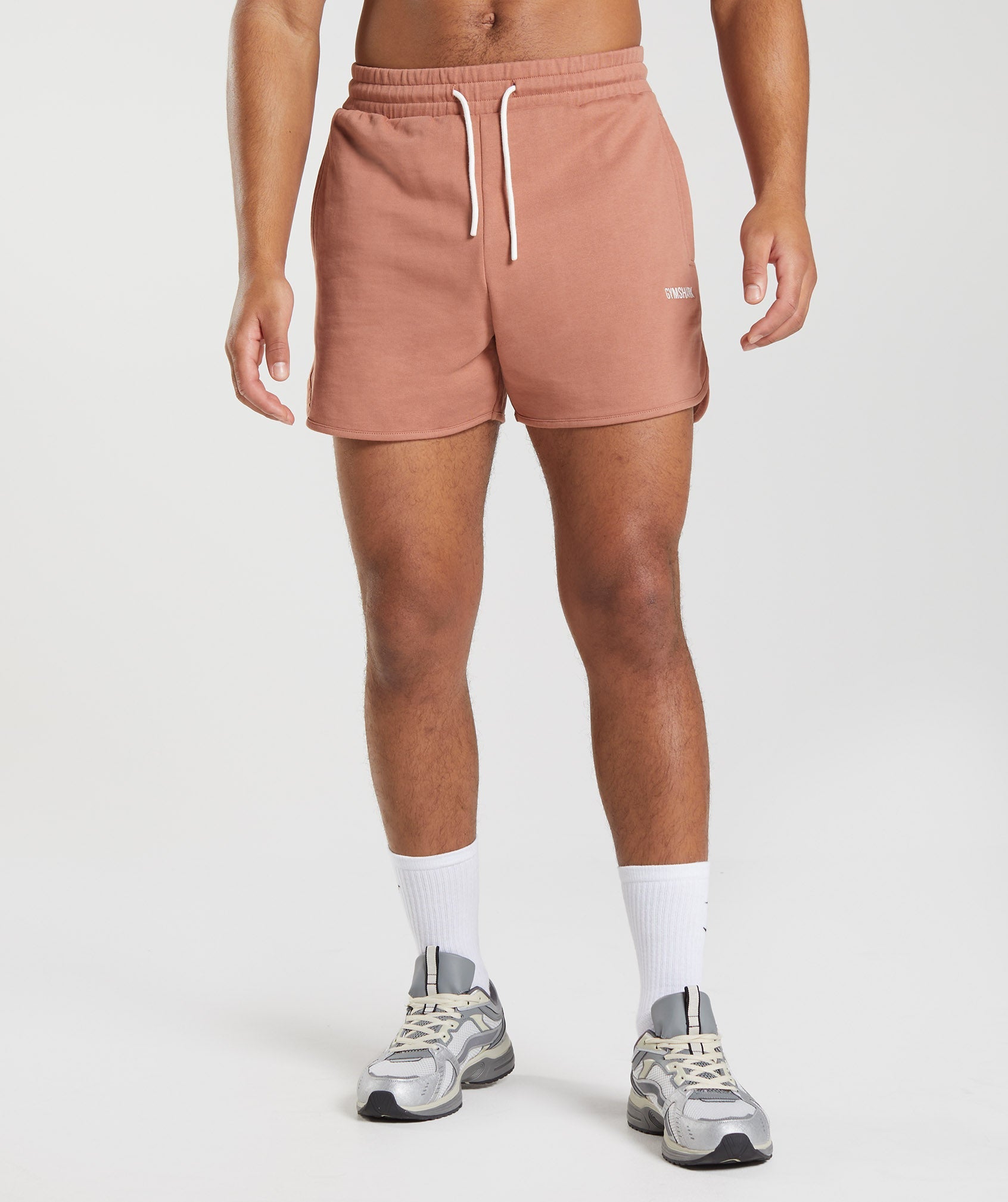 Rest Day Sweats 4'' Lounge Shorts in Toffee Brown - view 1