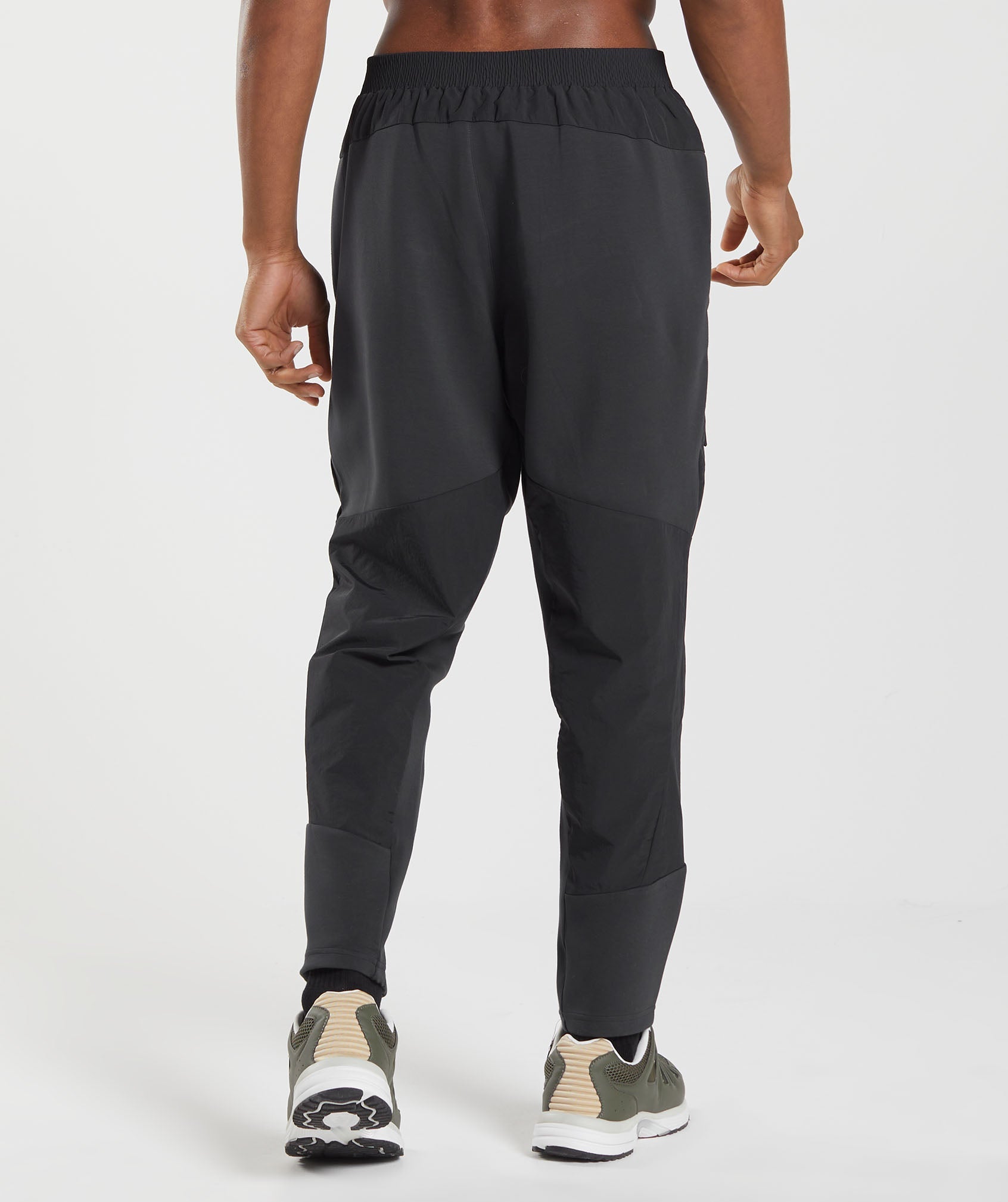 Retake Woven Joggers in Black - view 2