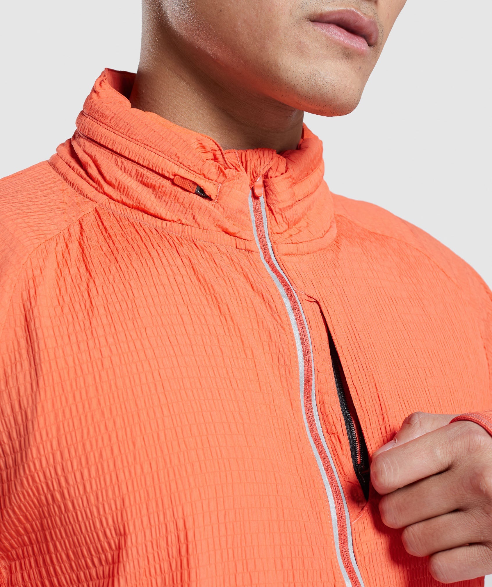 Speed Evolve Windbreaker in Papaya Orange - view 5