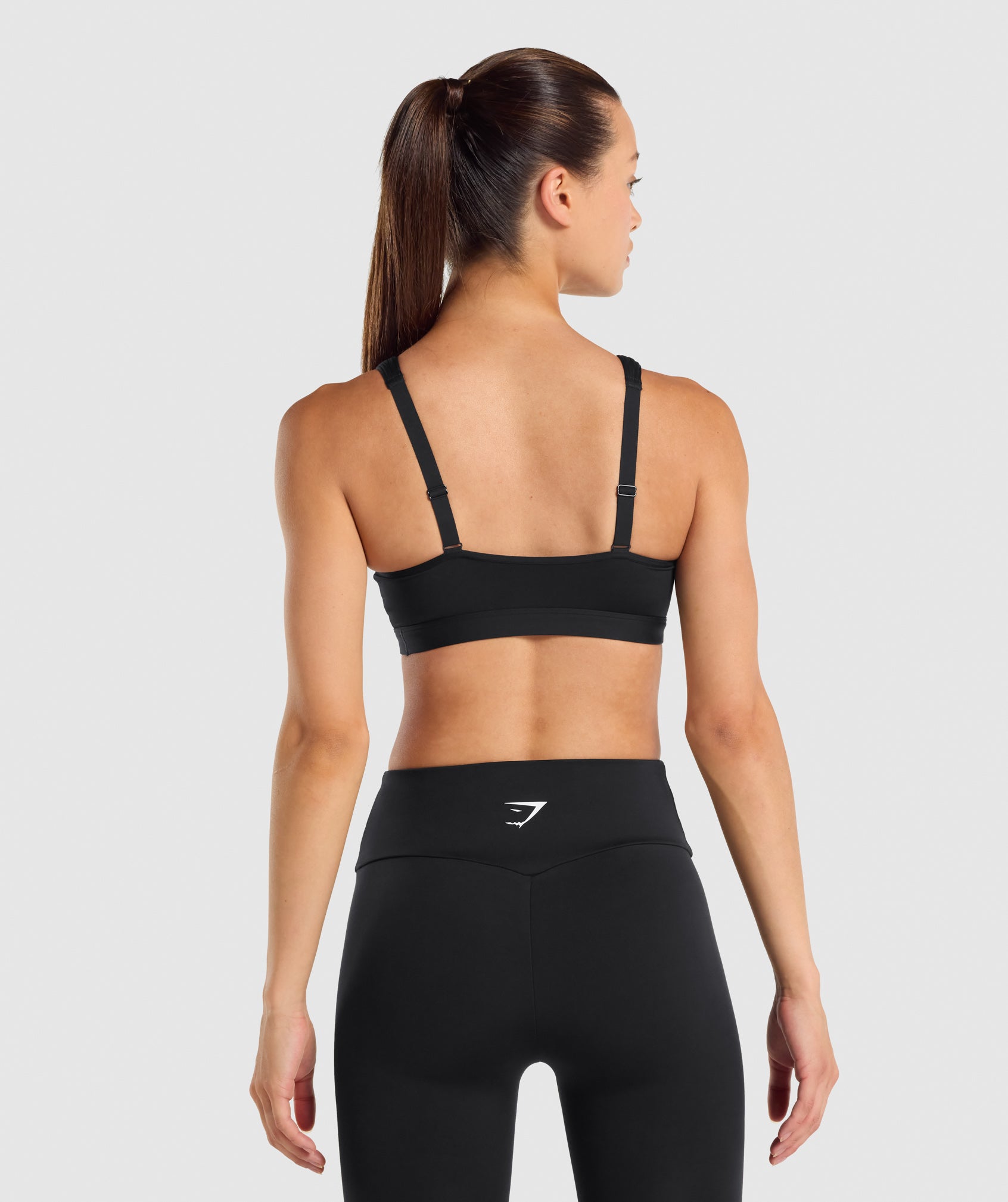 Gymshark Seamless Scoop Neck Bralette- Black