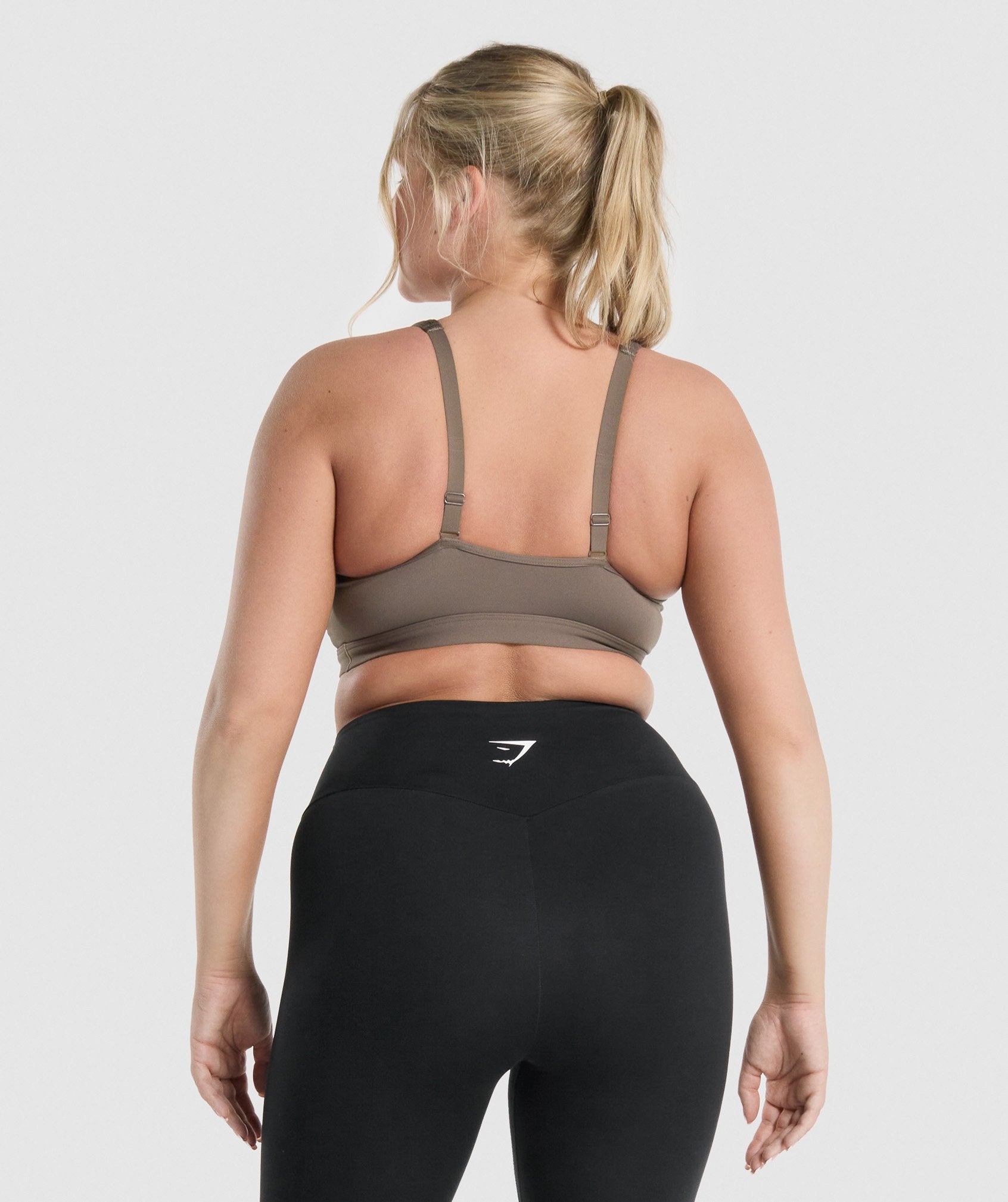 Gymshark Scoop Neck Sports Bra - Black