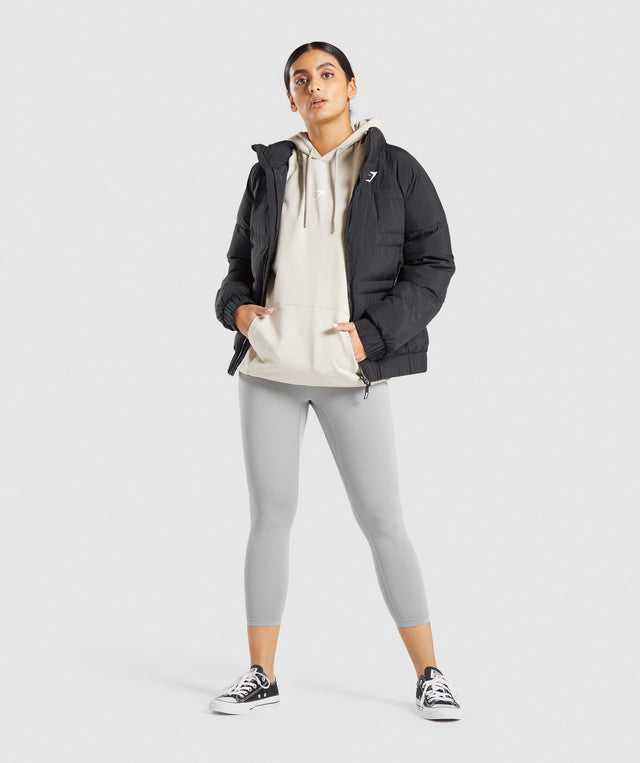 Gymshark Strobe Graphic Hoodie - Grey | Gymshark