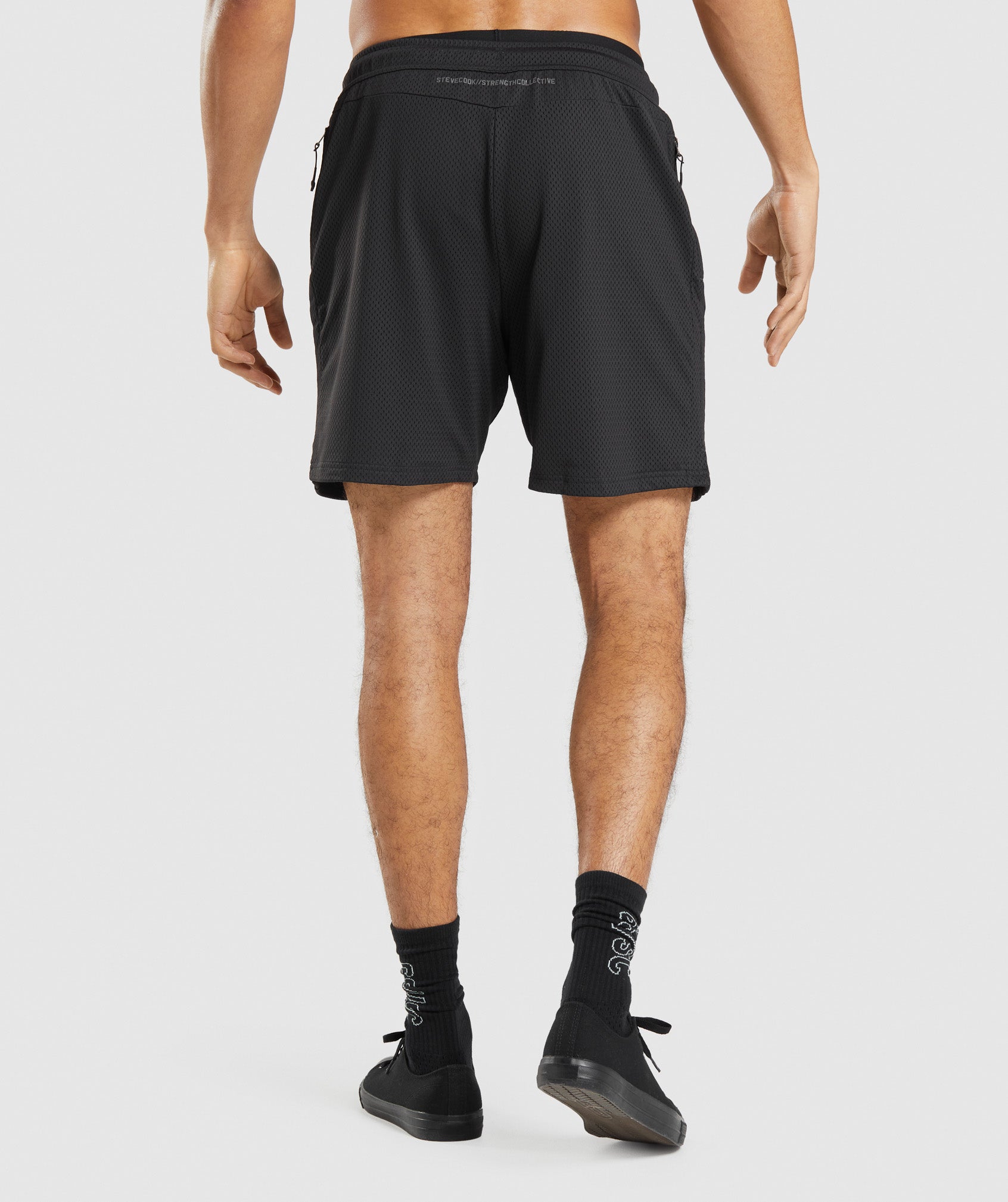 Gymshark Stitch Feature Shorts - Black