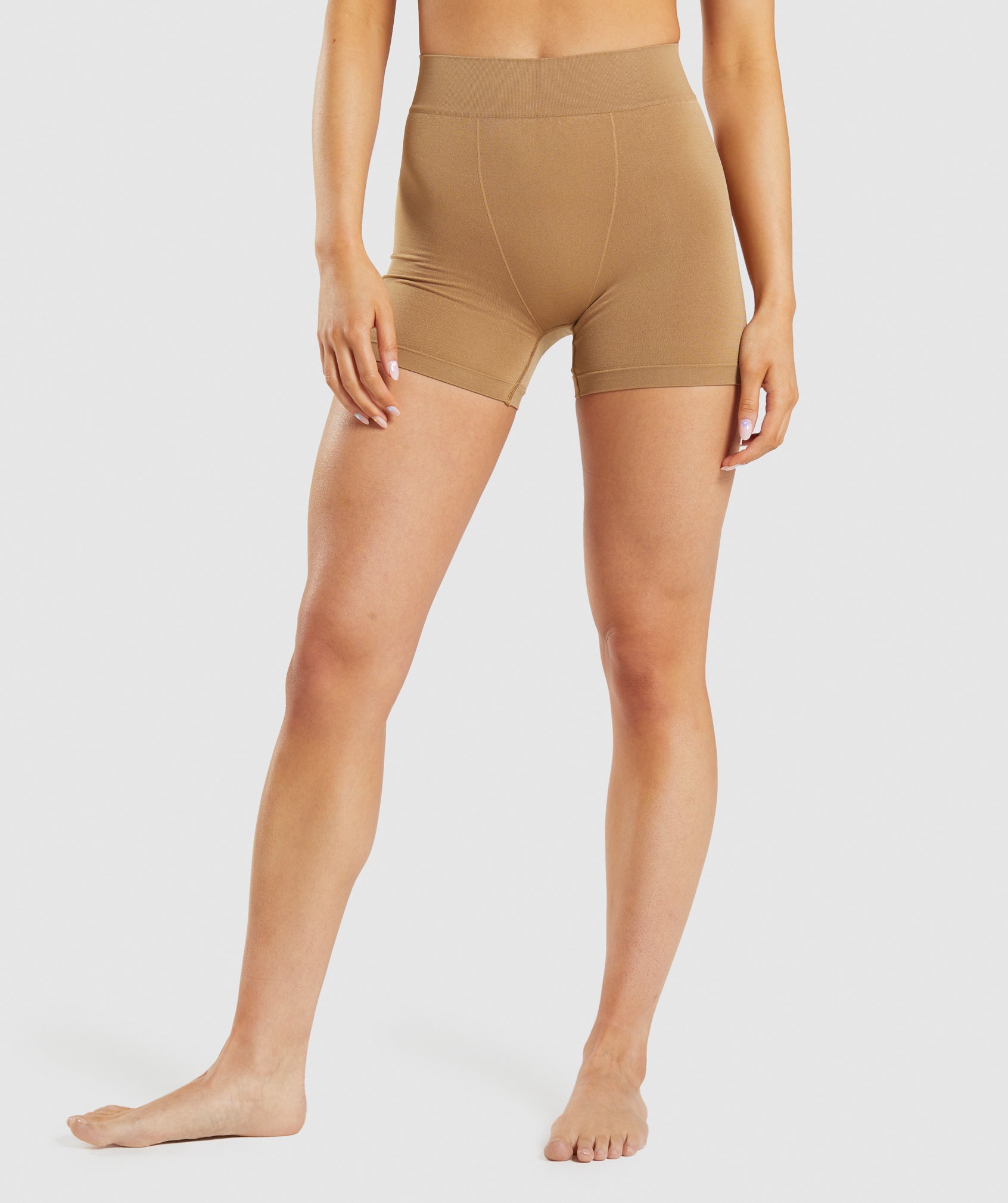 Seamless Boxers in Golden Light Brown - view 1