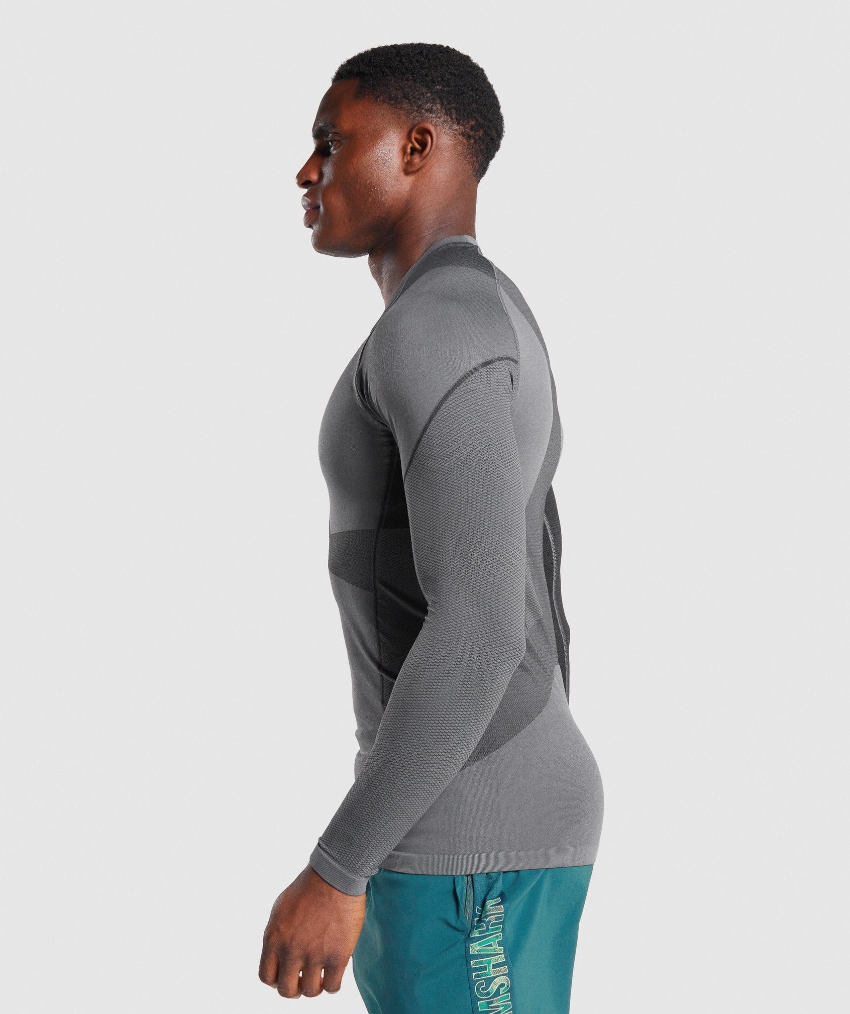Gymflux Long Sleeve Compression T, Grey – Gymflux Official Store, Gym  Clothes and Workout Wear