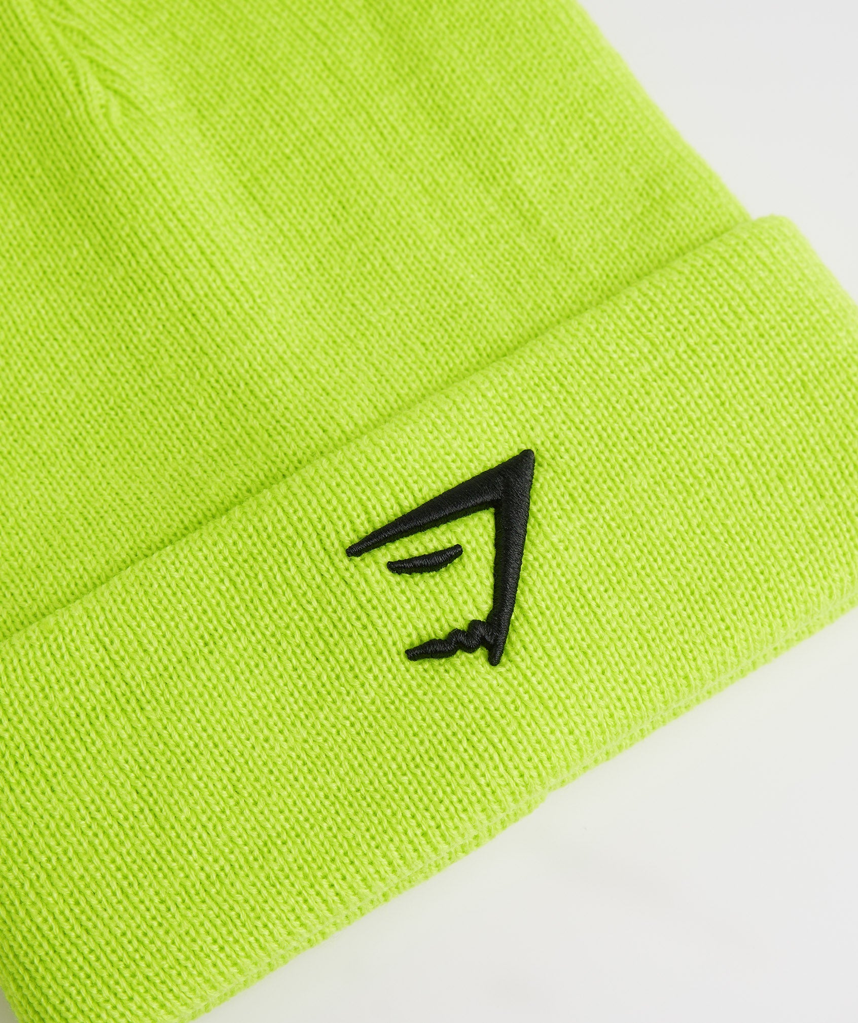 Sharkhead Beanie in Reactive Green - view 2