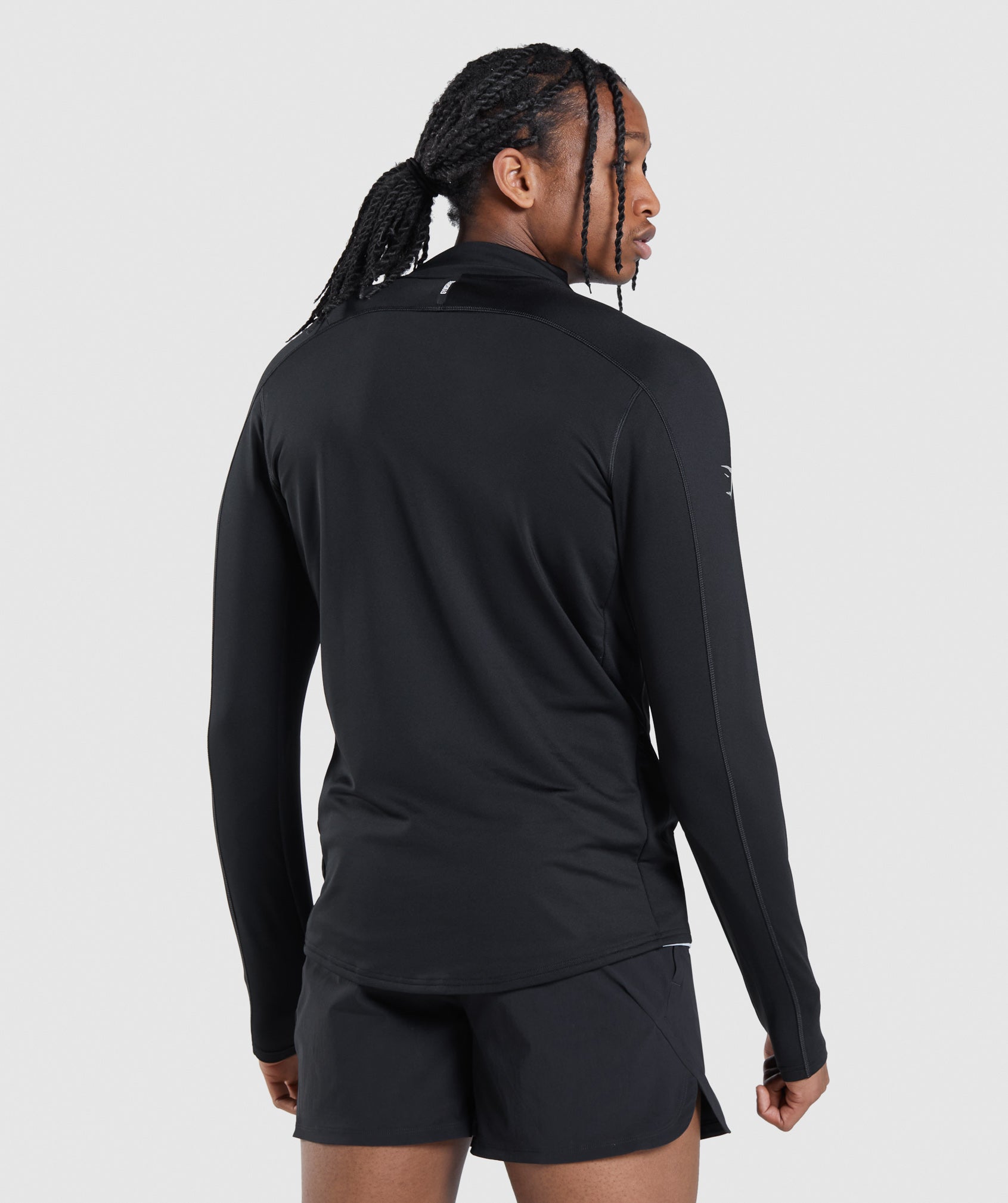 Speed Evolve 1/4 Zip in Black - view 3