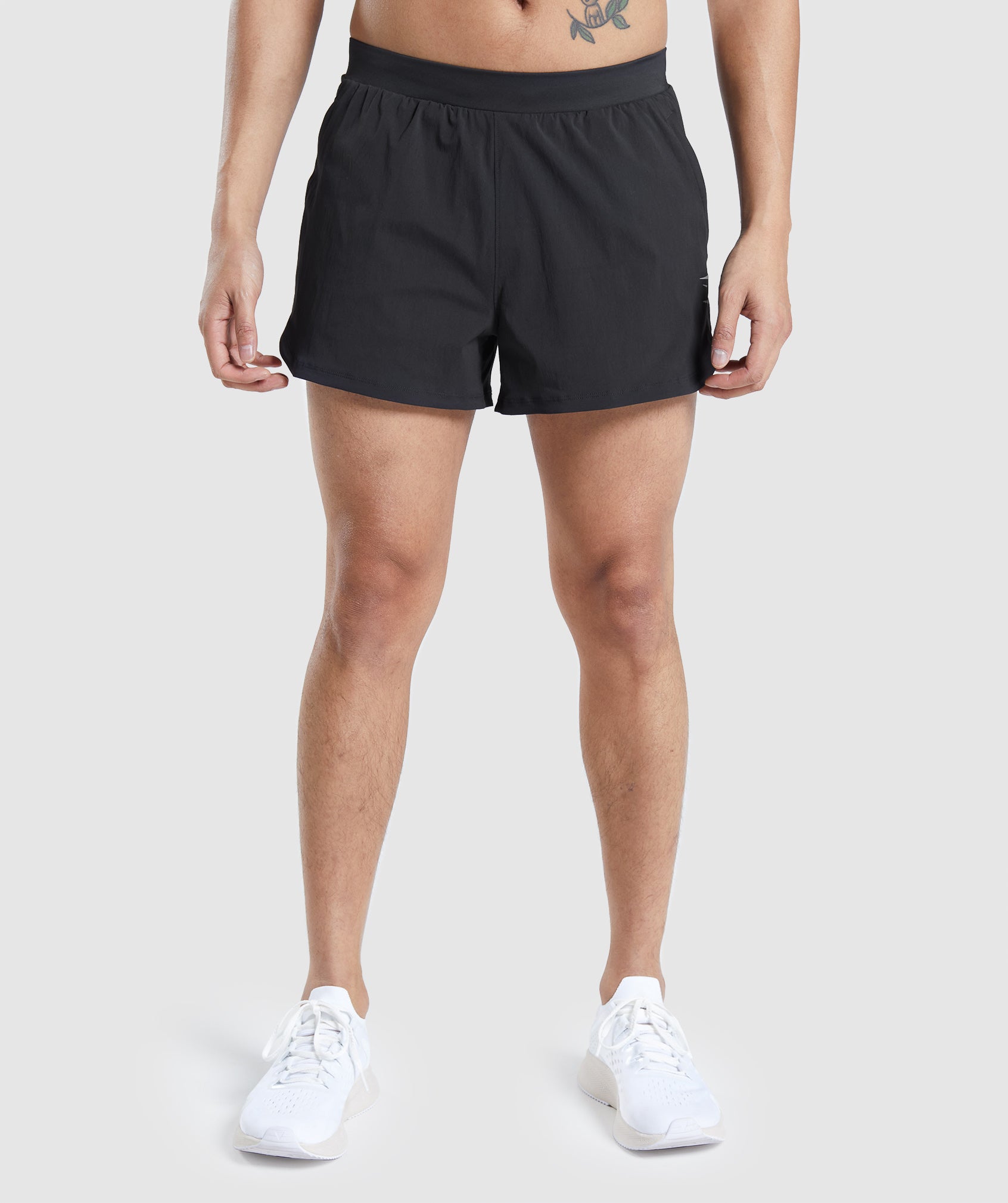 Speed Evolve 3" 2 In 1 Shorts in Black - view 2