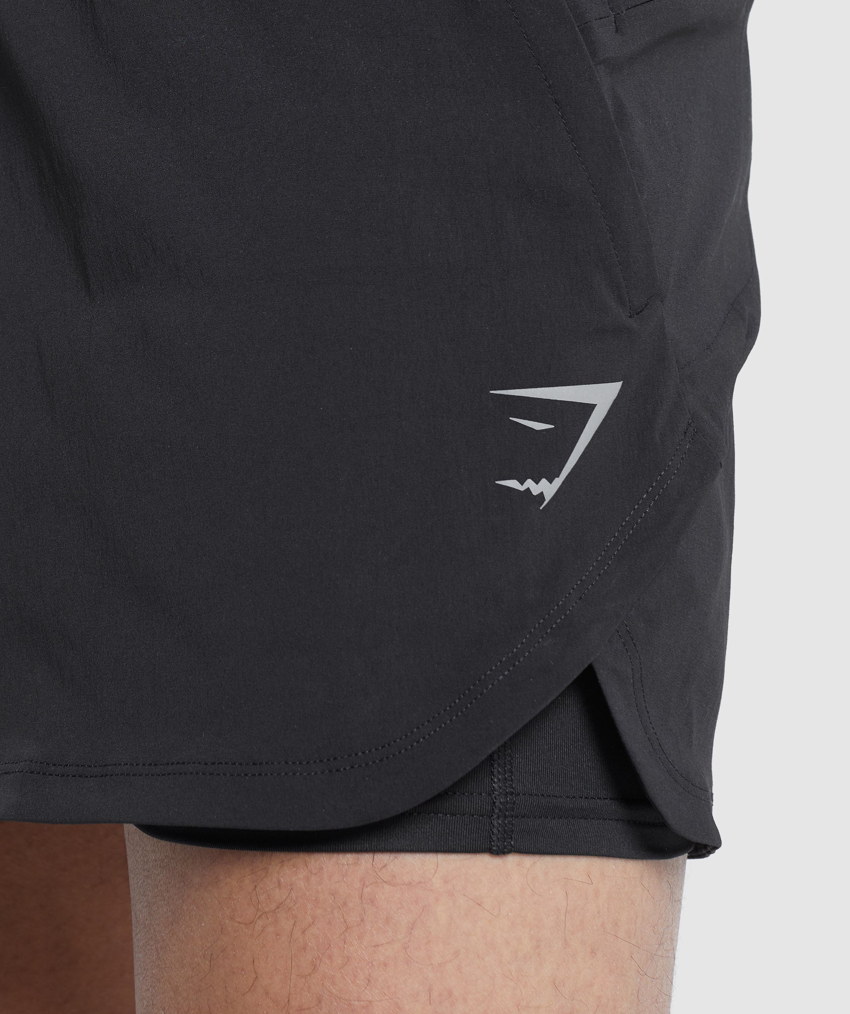 Speed Evolve 3" 2 In 1 Shorts in Black - view 6