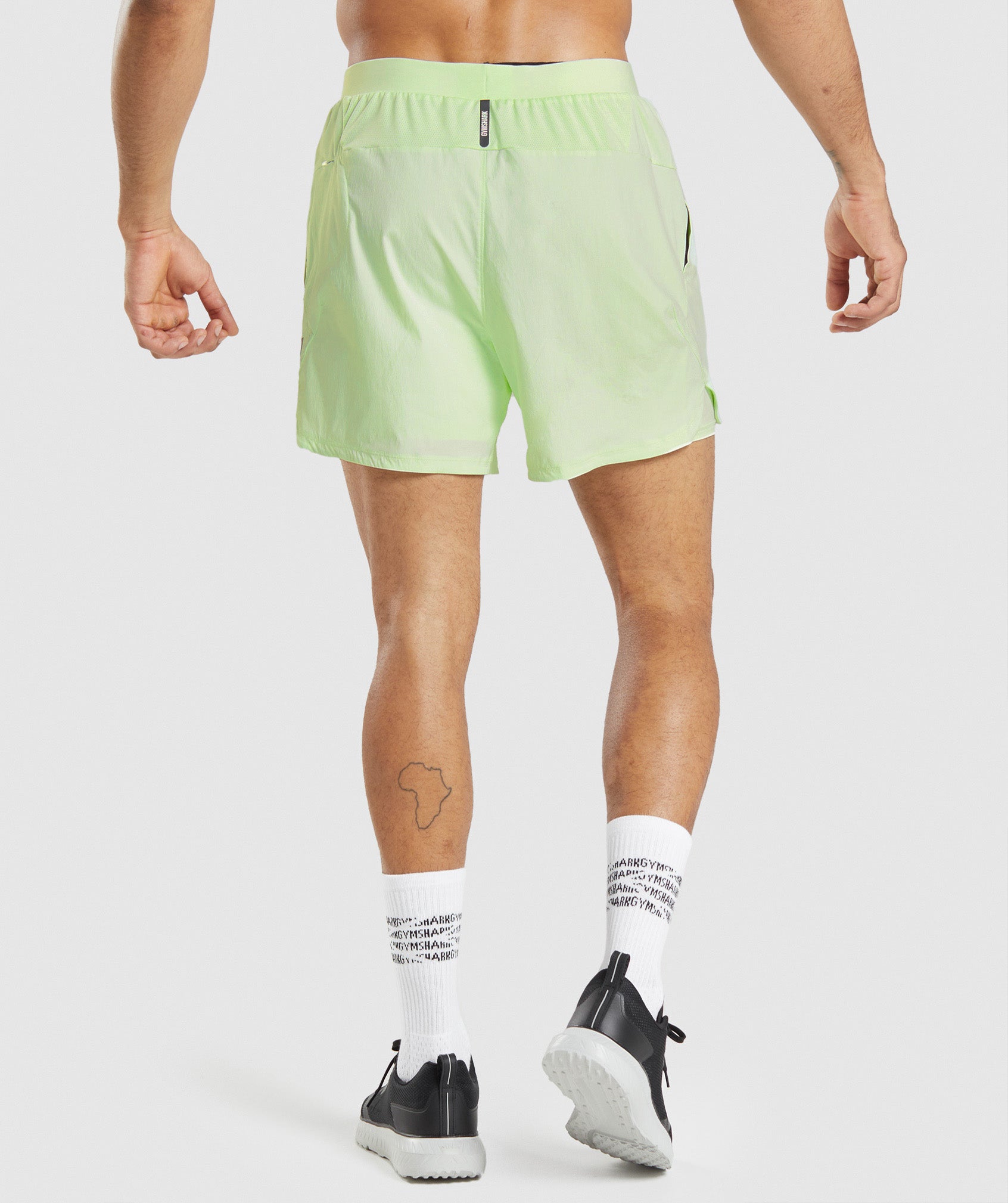 Speed Evolve 5" 2 In 1 Shorts in Cucumber Green - view 2