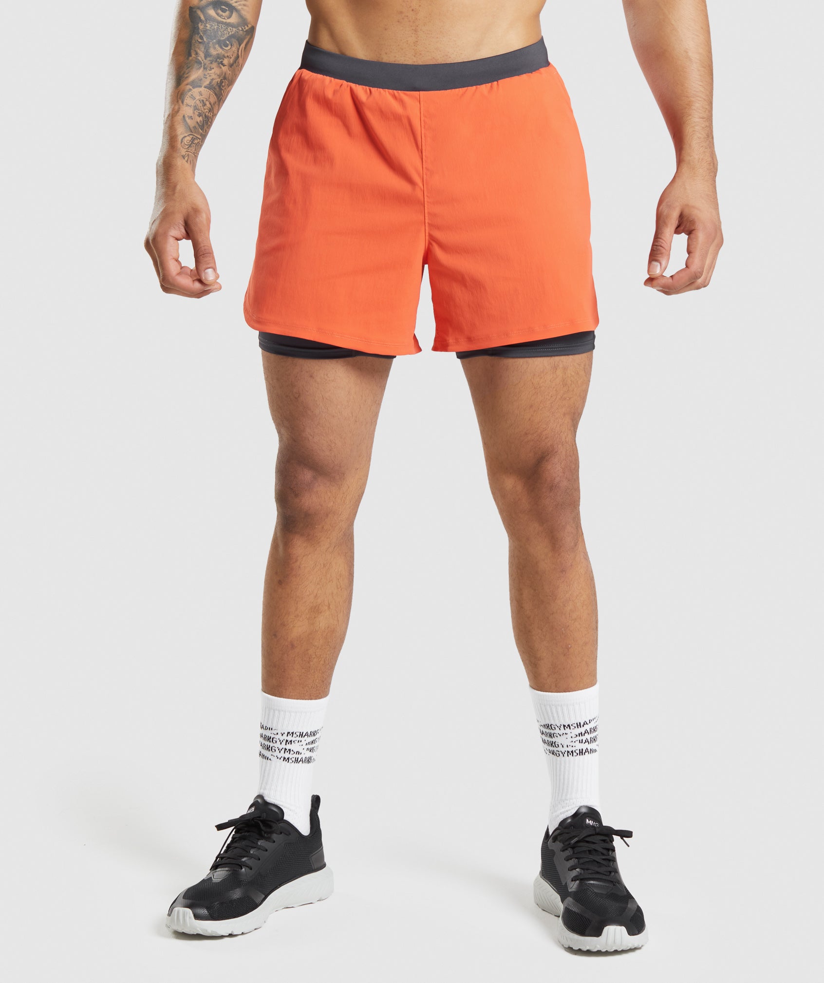 Speed Evolve 5" 2 In 1 Shorts in Papaya Orange is out of stock