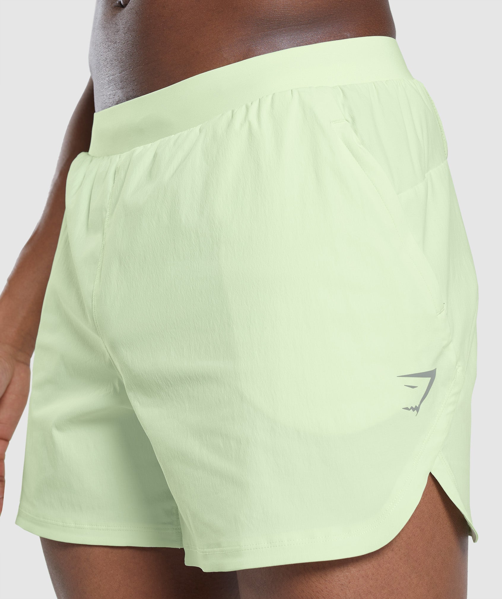 Speed Evolve 5" Shorts in Cucumber Green - view 6