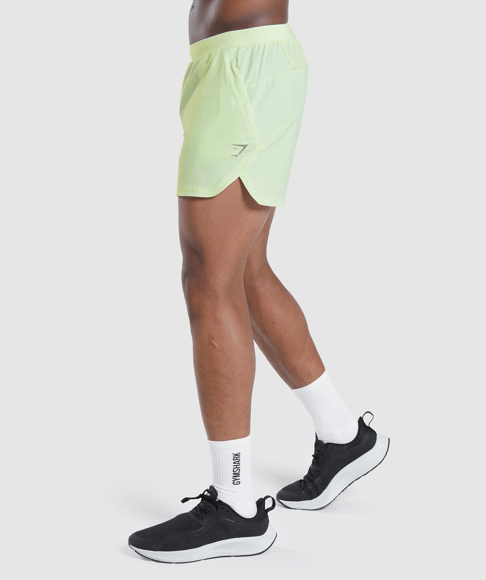 Speed Evolve 5" Shorts in Cucumber Green - view 3