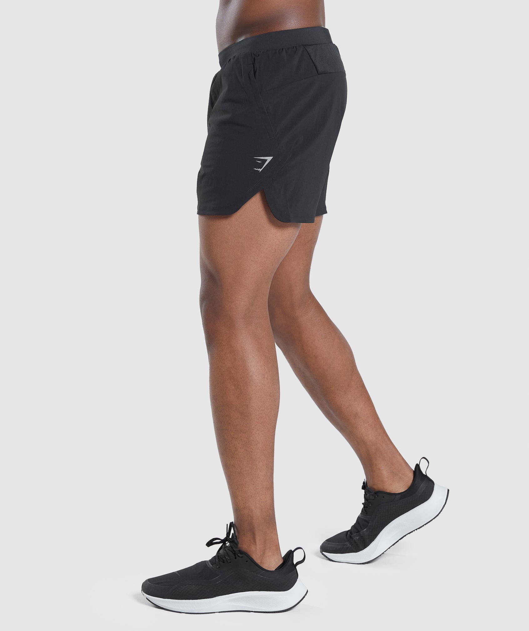 Gymshark Women's Training Shorts Black Logo Shorts - New
