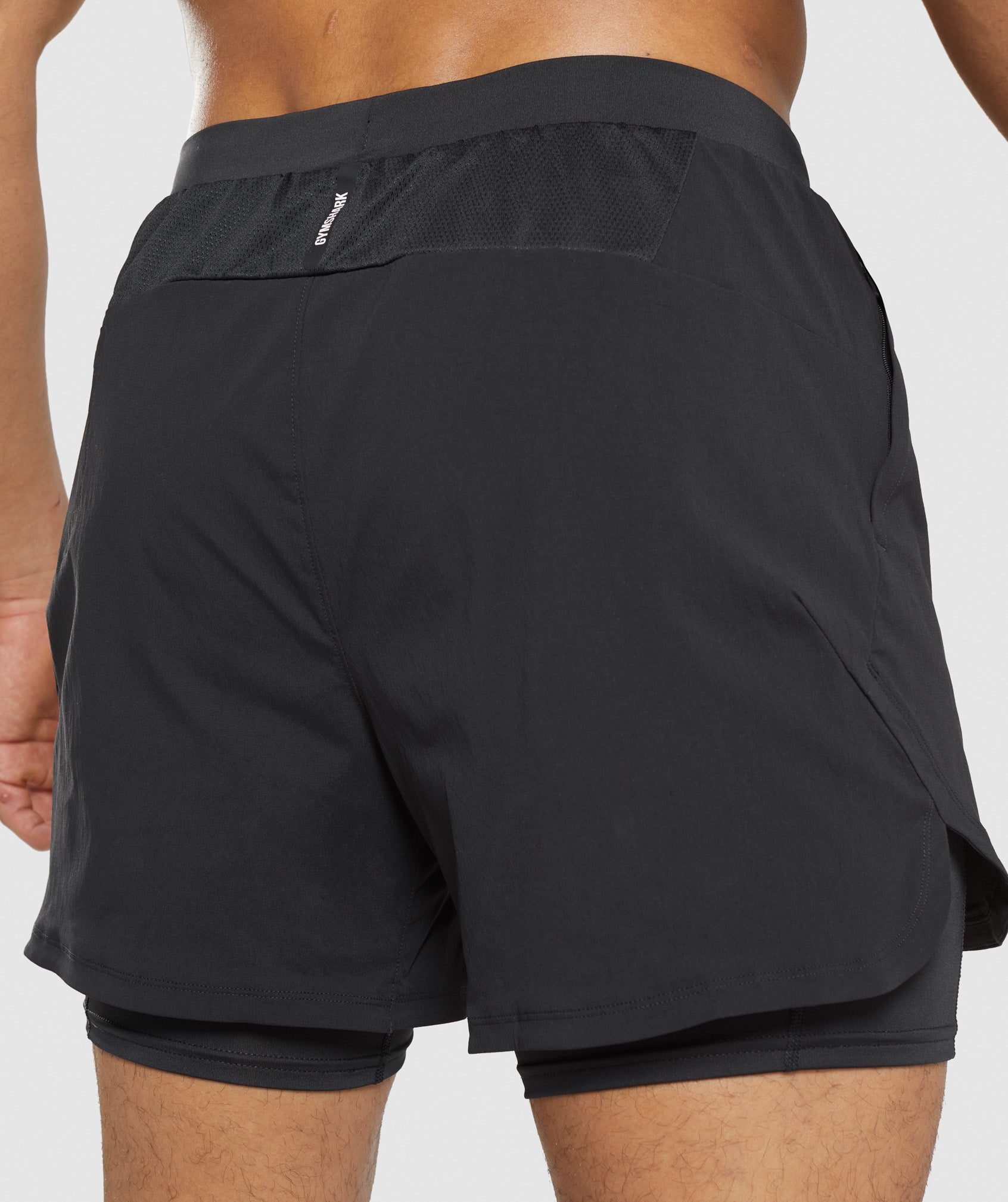 Speed Evolve 5" 2 In 1 Shorts in Black - view 5
