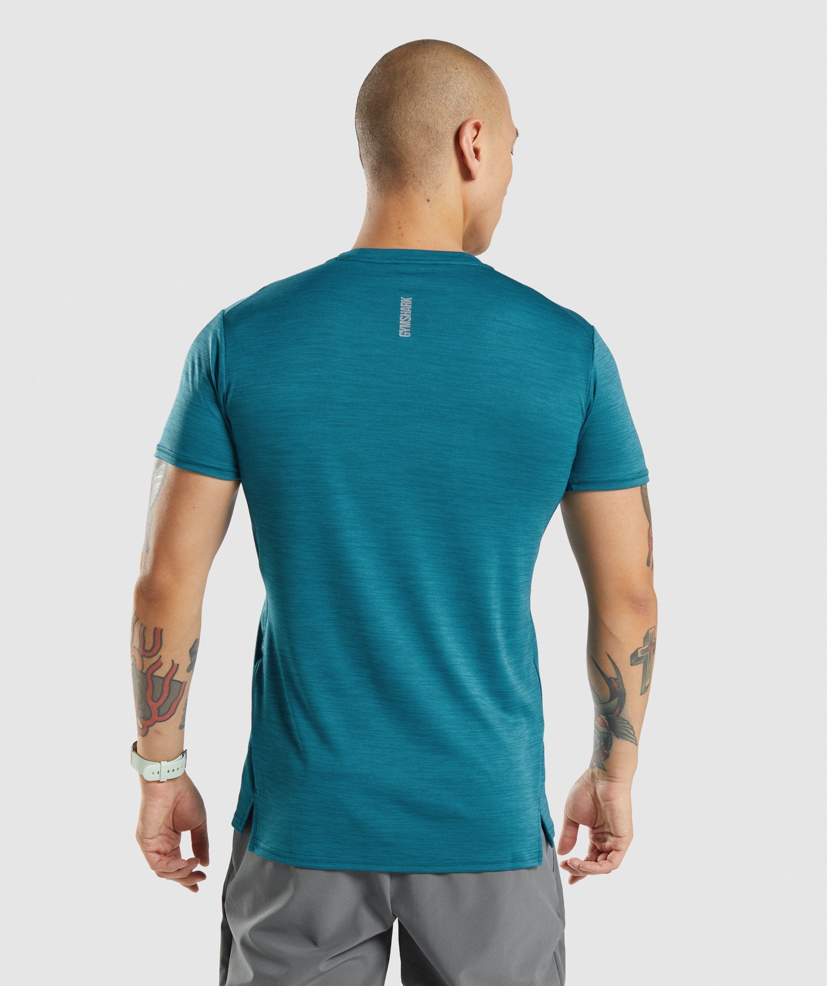 Speed T-Shirt in Teal/Teal Marl