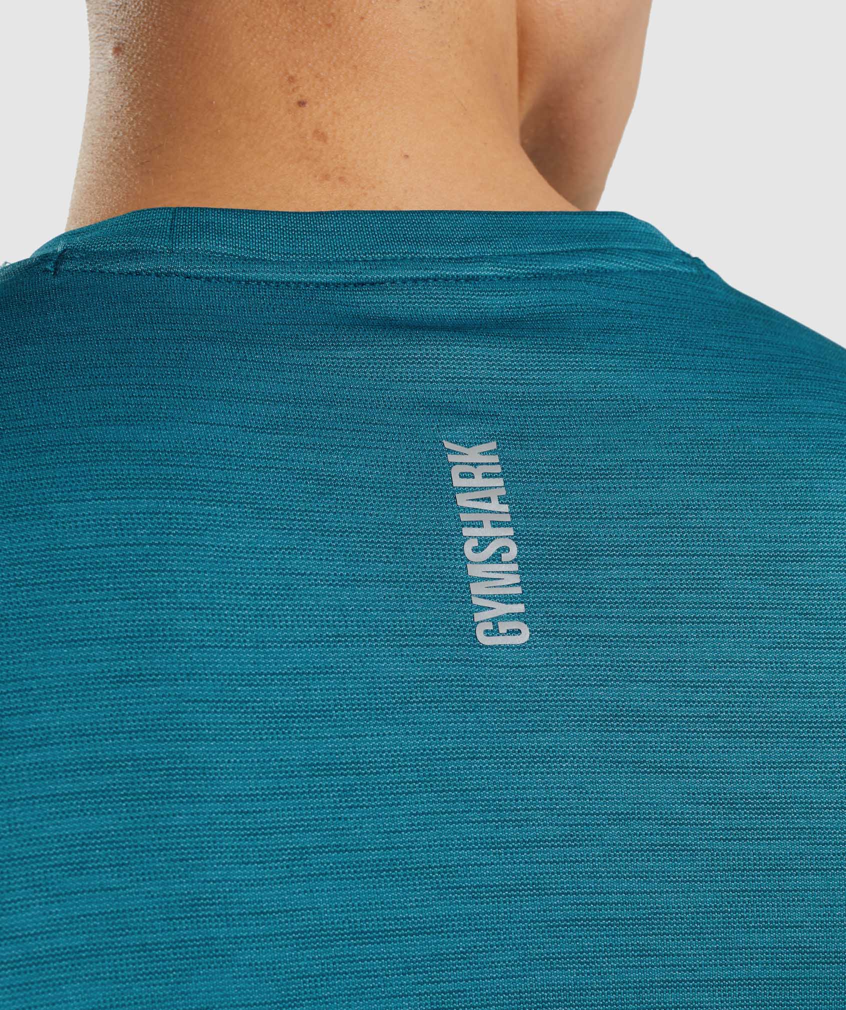 Speed T-Shirt in Teal/Teal Marl - view 5