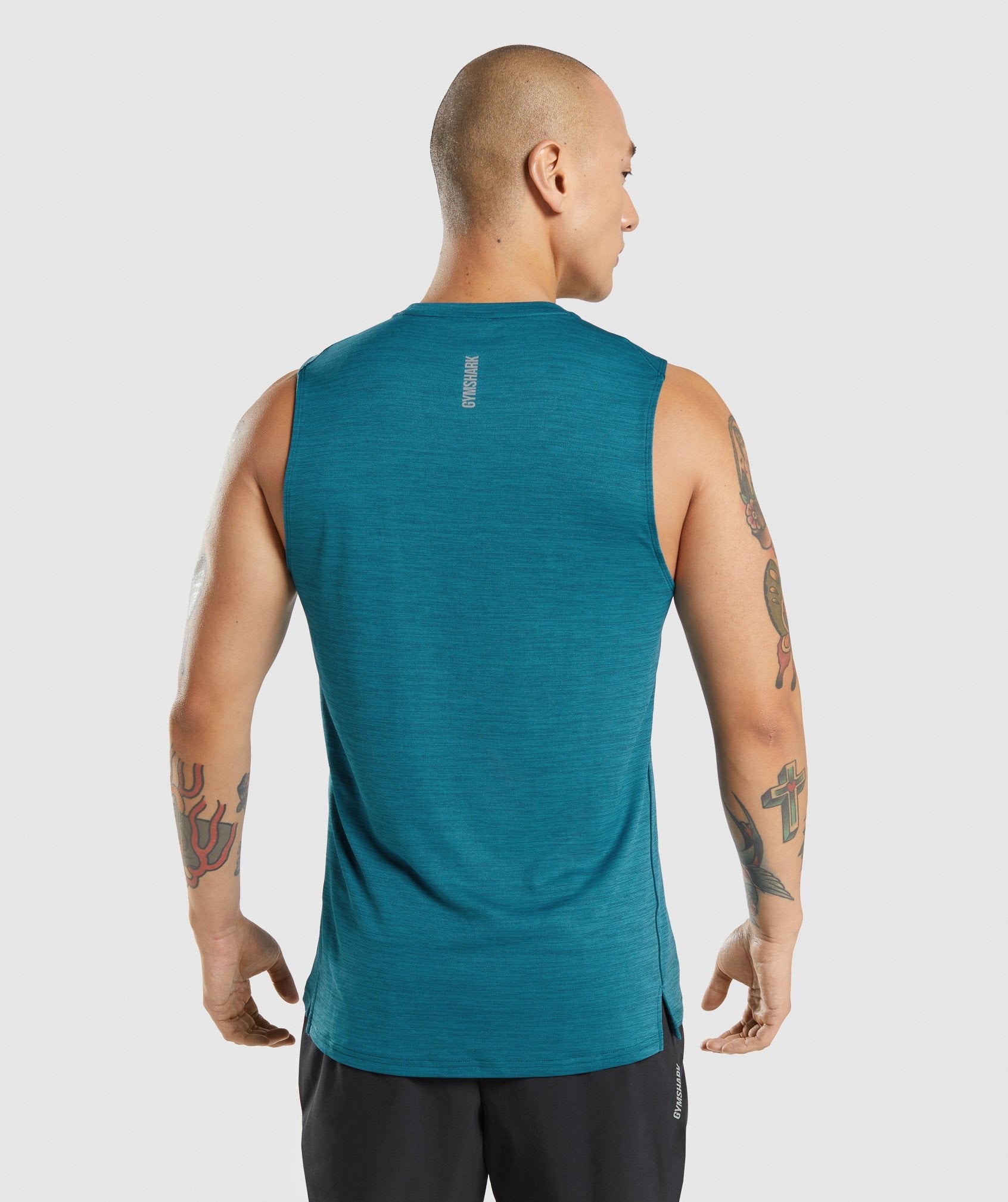 Speed Tank in Teal/Teal Marl - view 3