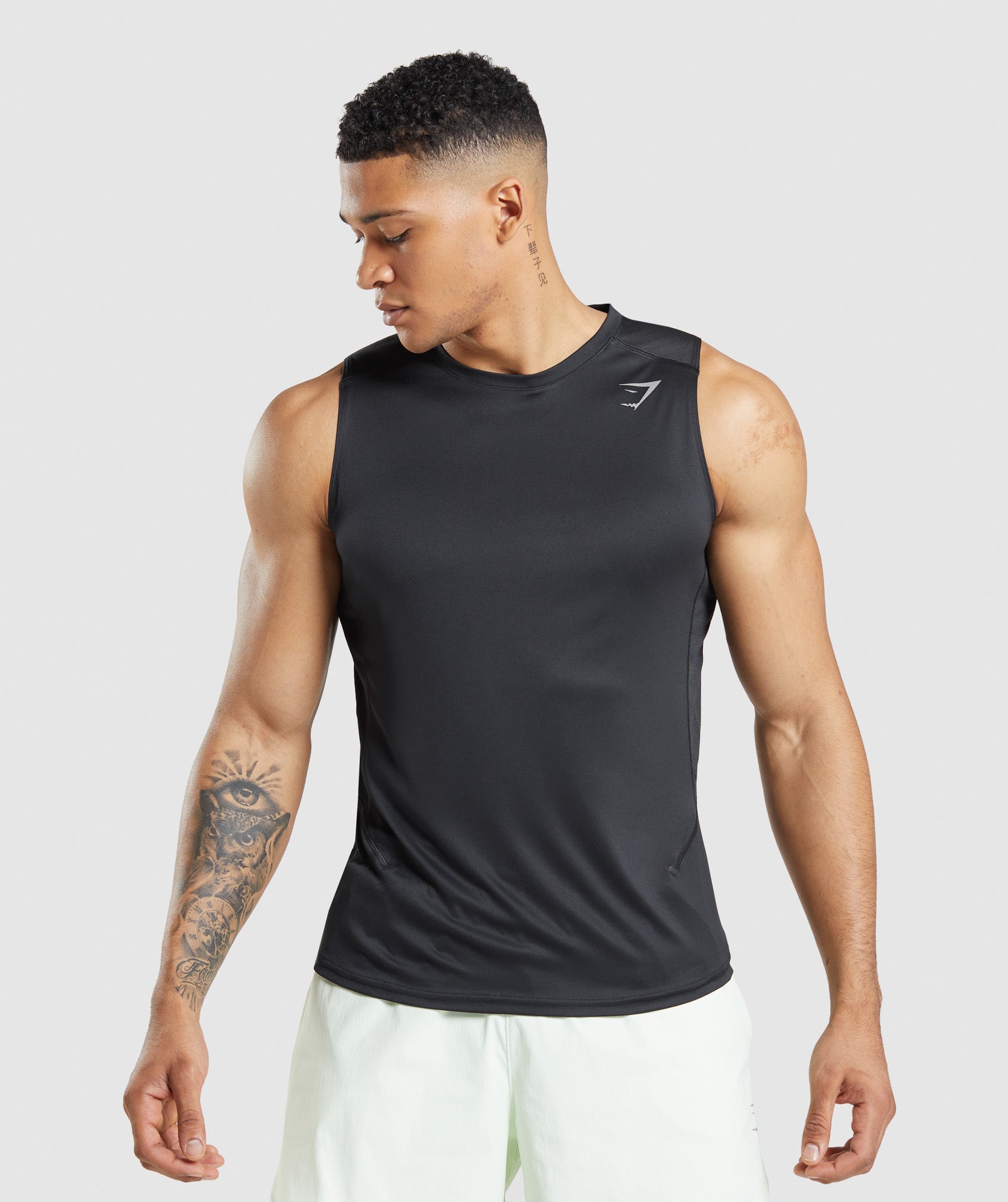 Camiseta Gymshark Hombre Economicas - Power Negros