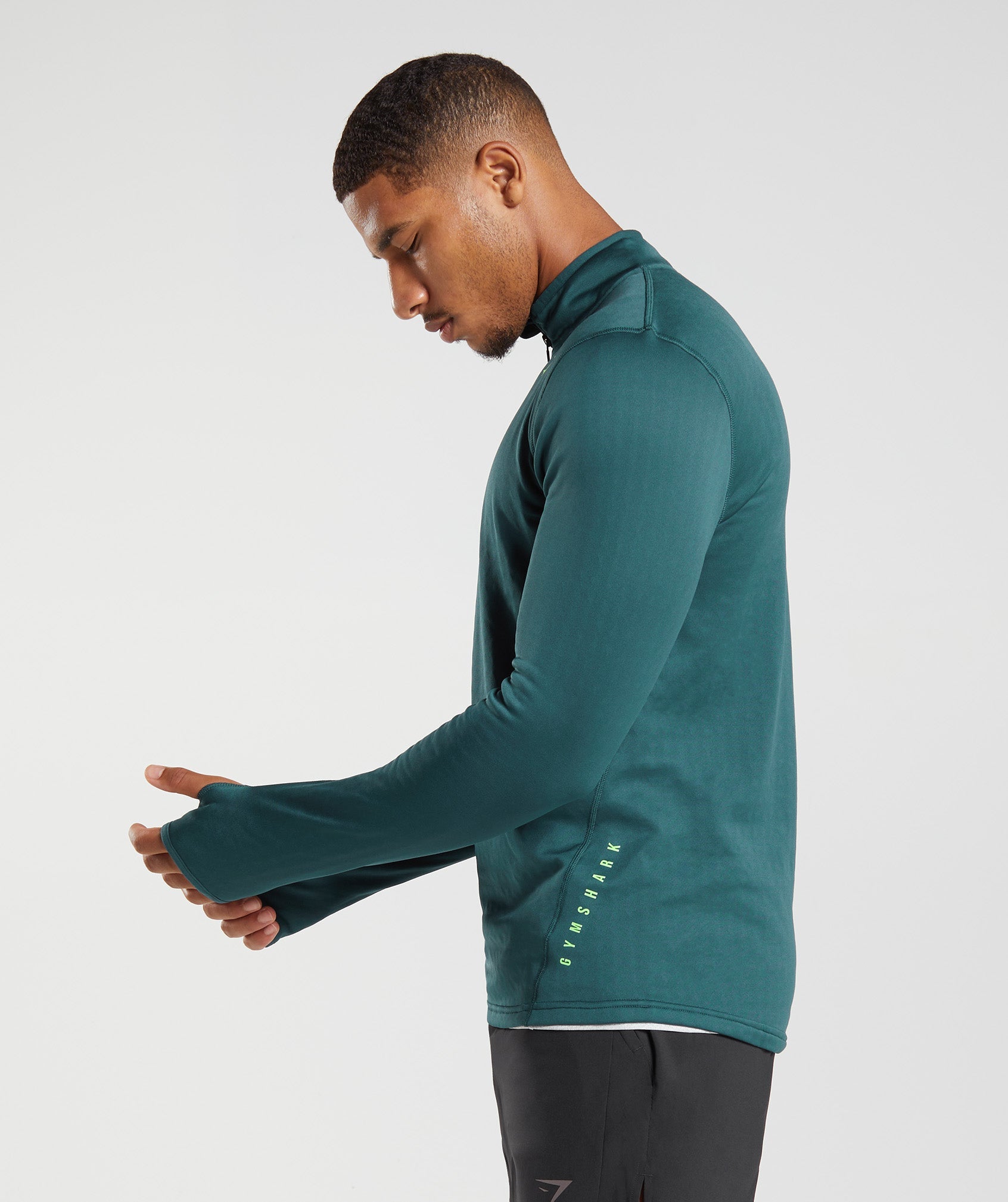 Sport 1/4 Zip in Winter Teal - view 3