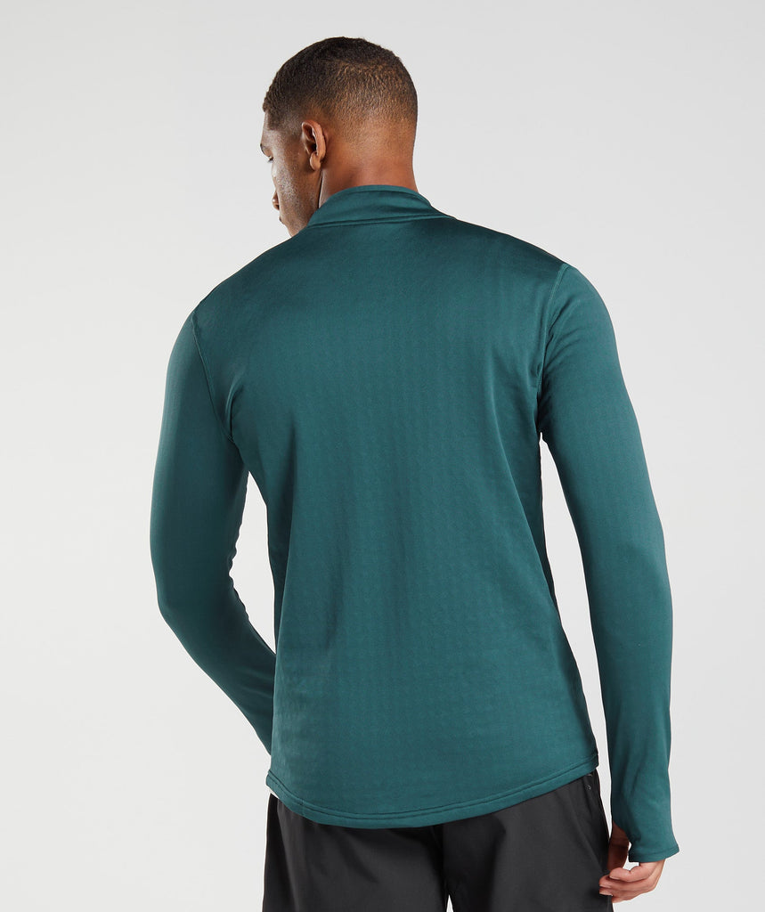 Gymshark Sport 1/4 Zip - Winter Teal | Gymshark