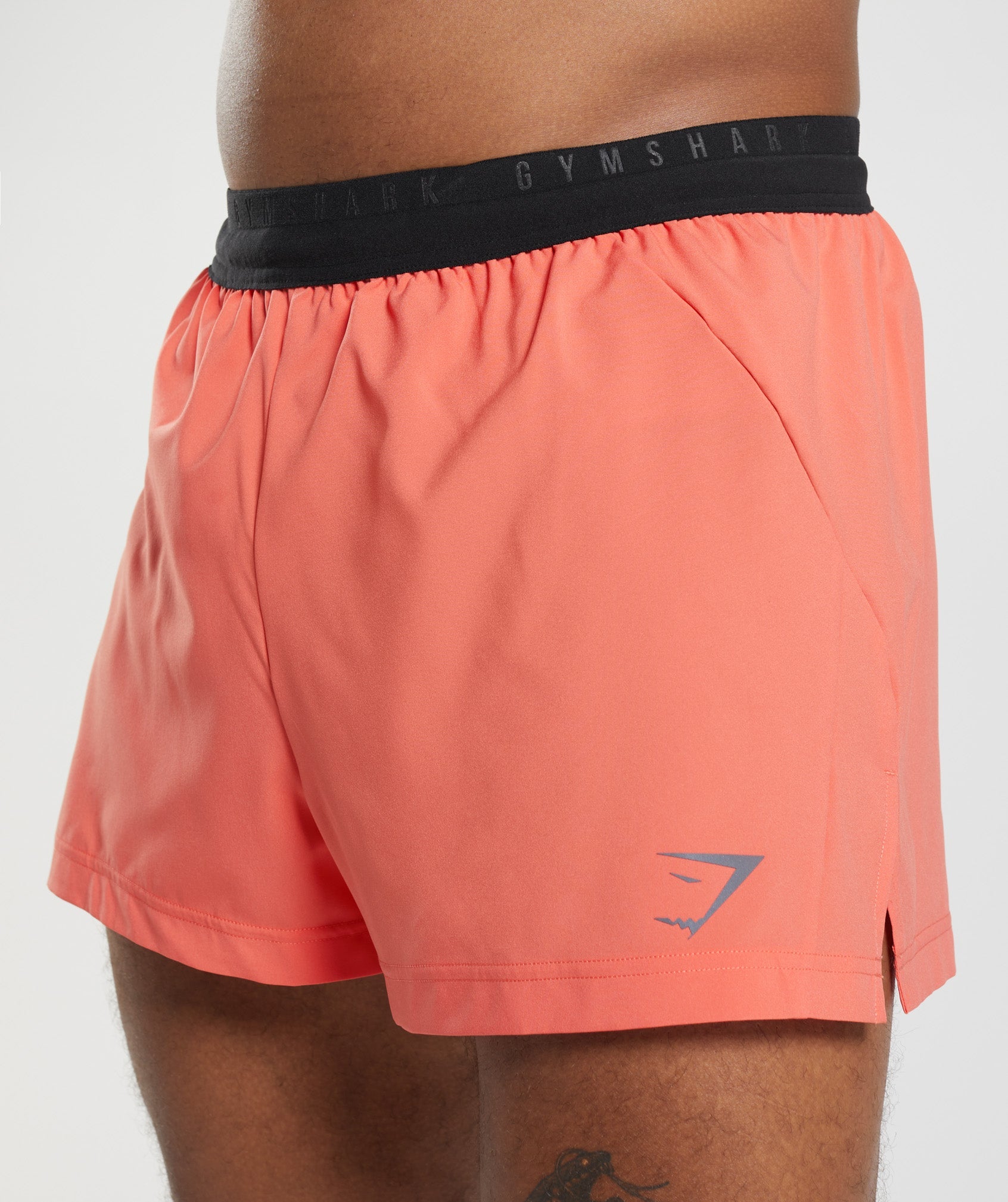 Sport Run 3" Shorts in Aerospace Orange - view 5