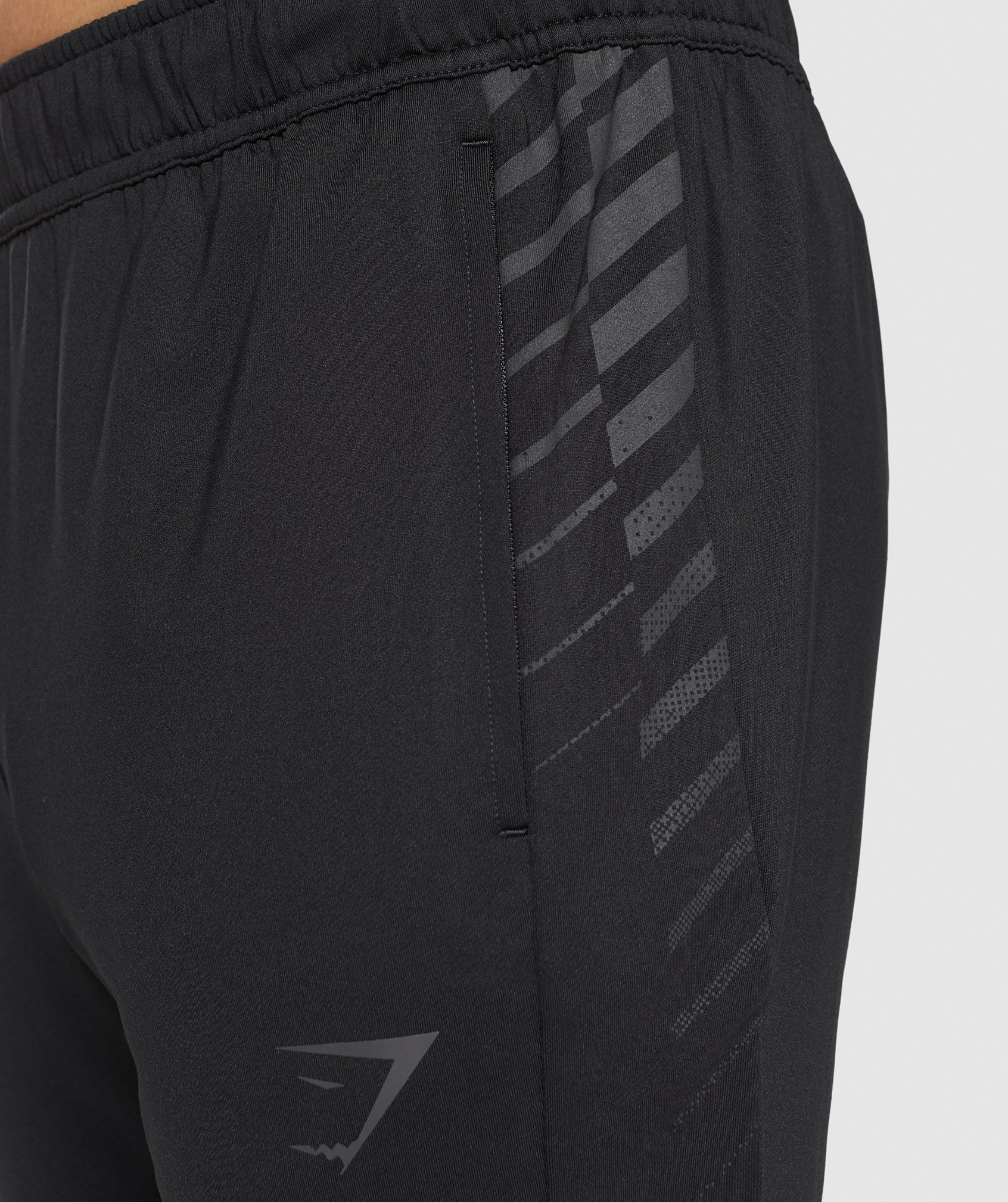 Sport Stripe Joggers in Black - view 6