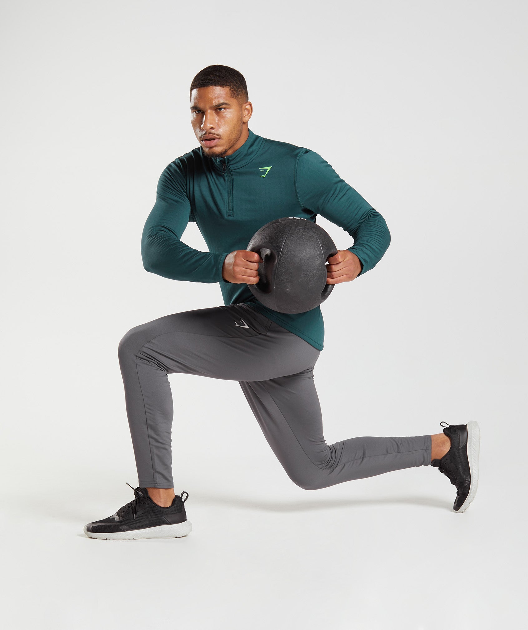 Gymshark Gray Active Pants for Men