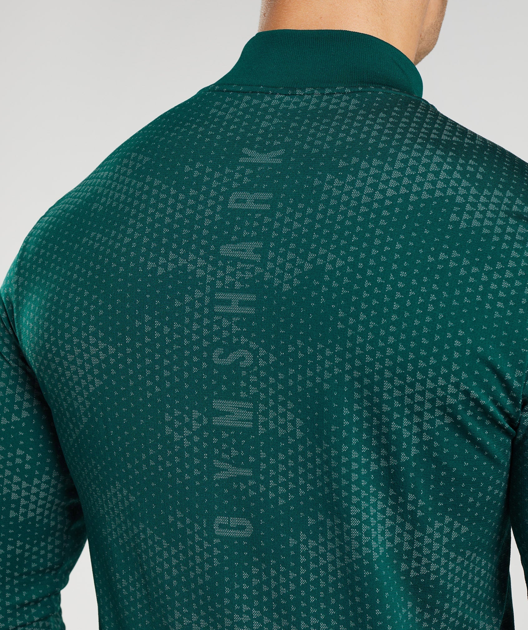 Sport Seamless 1/4 Zip in Woodland Green/Hoya Green - view 5