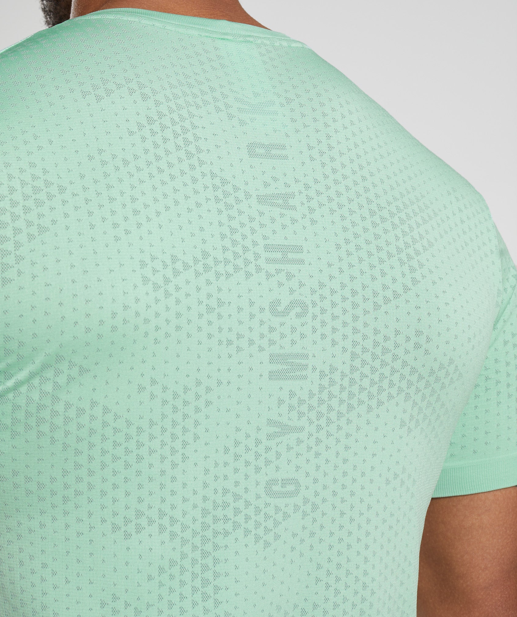 Sport Seamless T-Shirt in Pastel Green/Willow Green - view 6